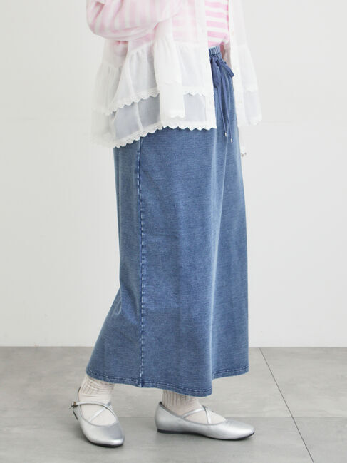 Samansa Mos2「裏毛スカート」|スカート|