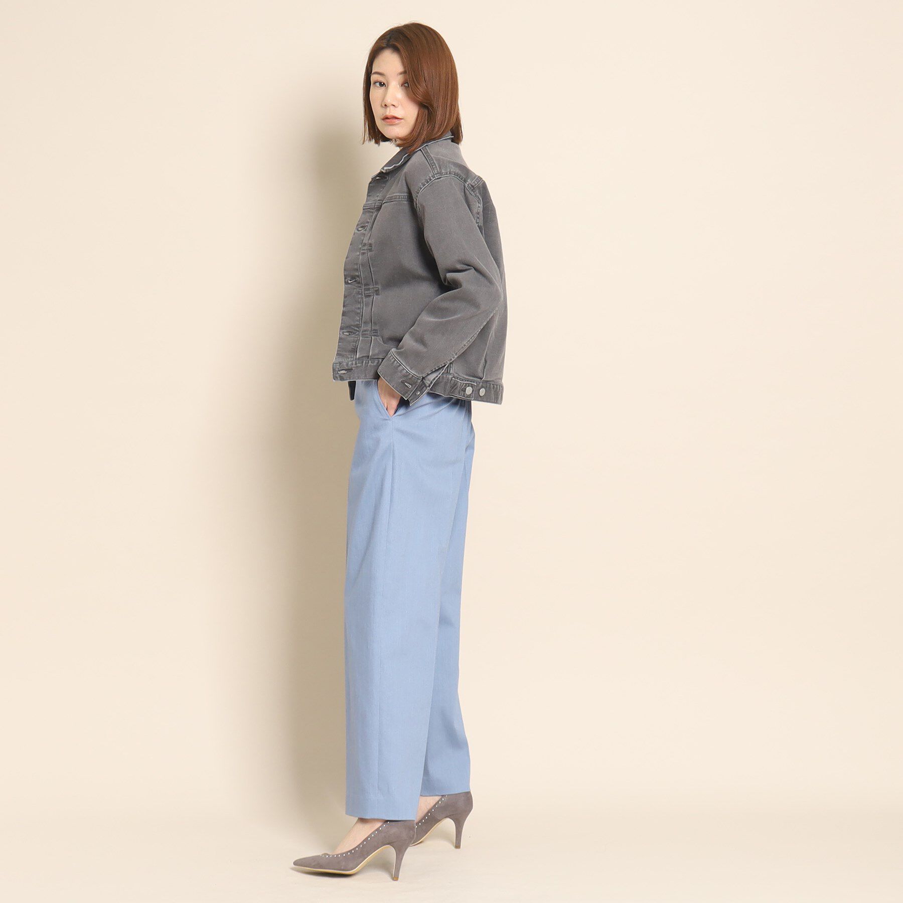 COUP DE CHANCE「【洗える】デニムジャケット」|デニムジャケット|