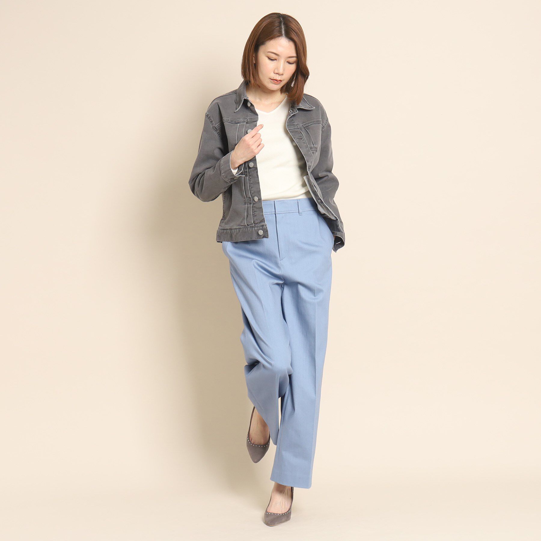 COUP DE CHANCE「【洗える】デニムジャケット」|デニムジャケット|