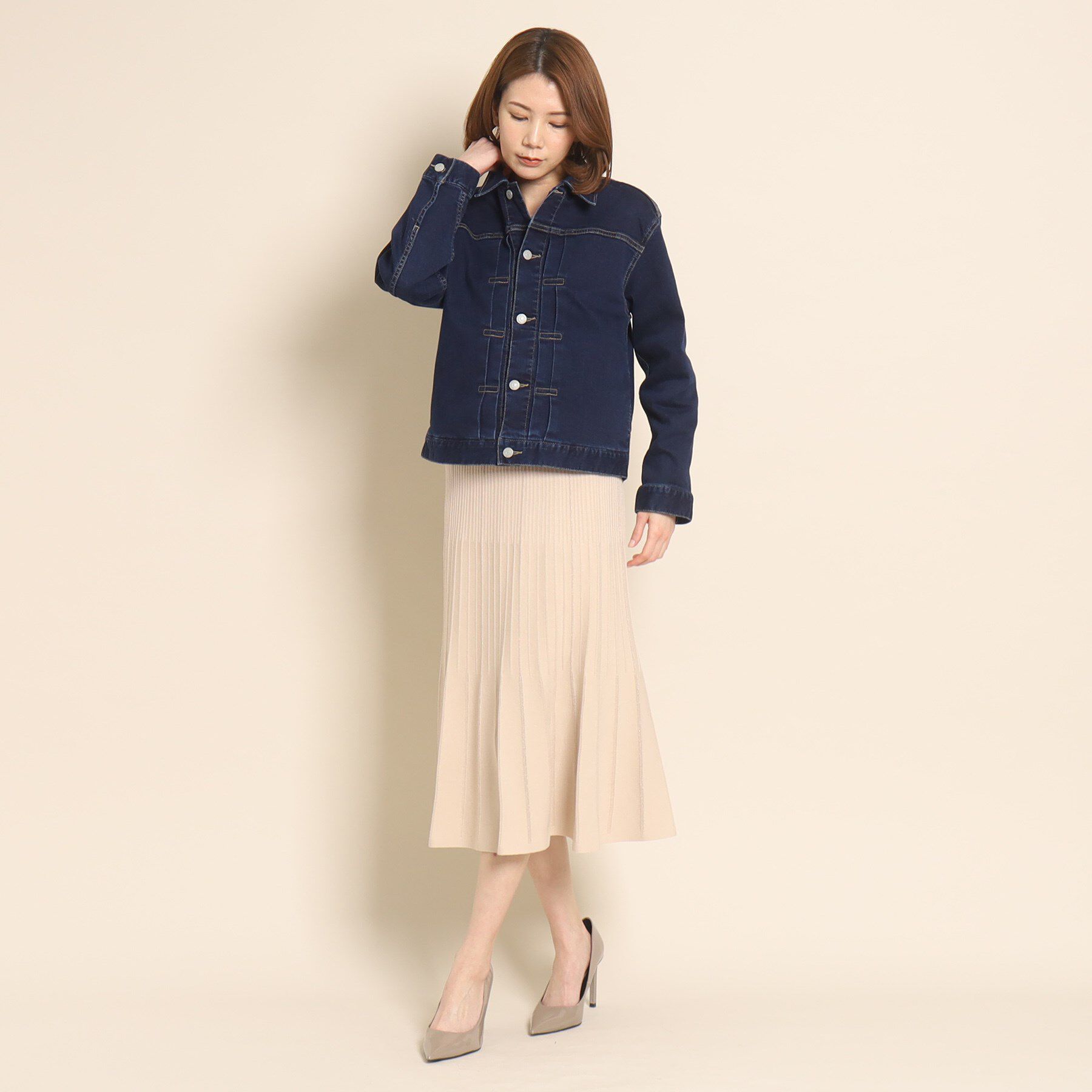 COUP DE CHANCE「【洗える】デニムジャケット」|デニムジャケット|