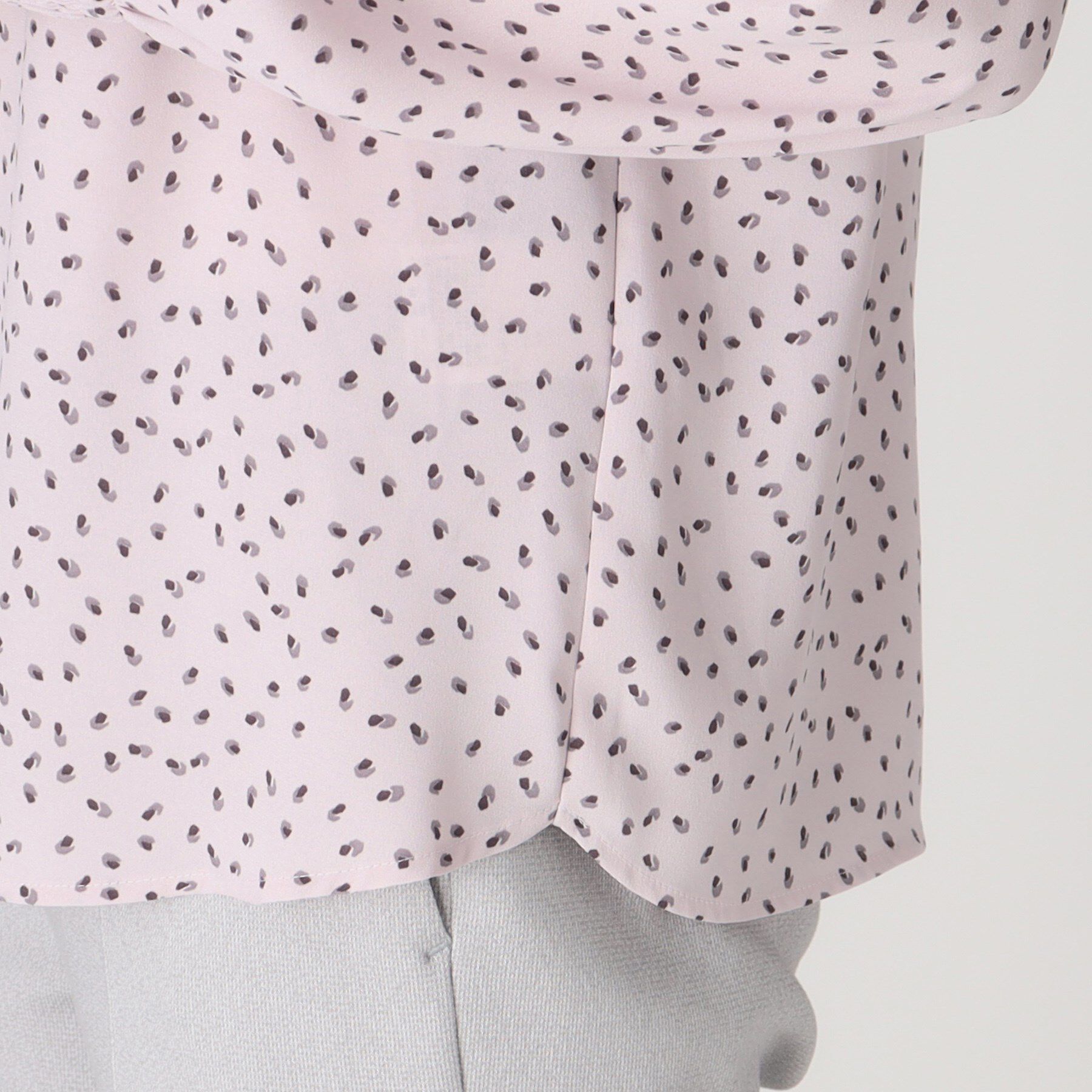 COUP DE CHANCE「【洗える／日本製】幾何柄ブラウス」|シャツ・ブラウス|