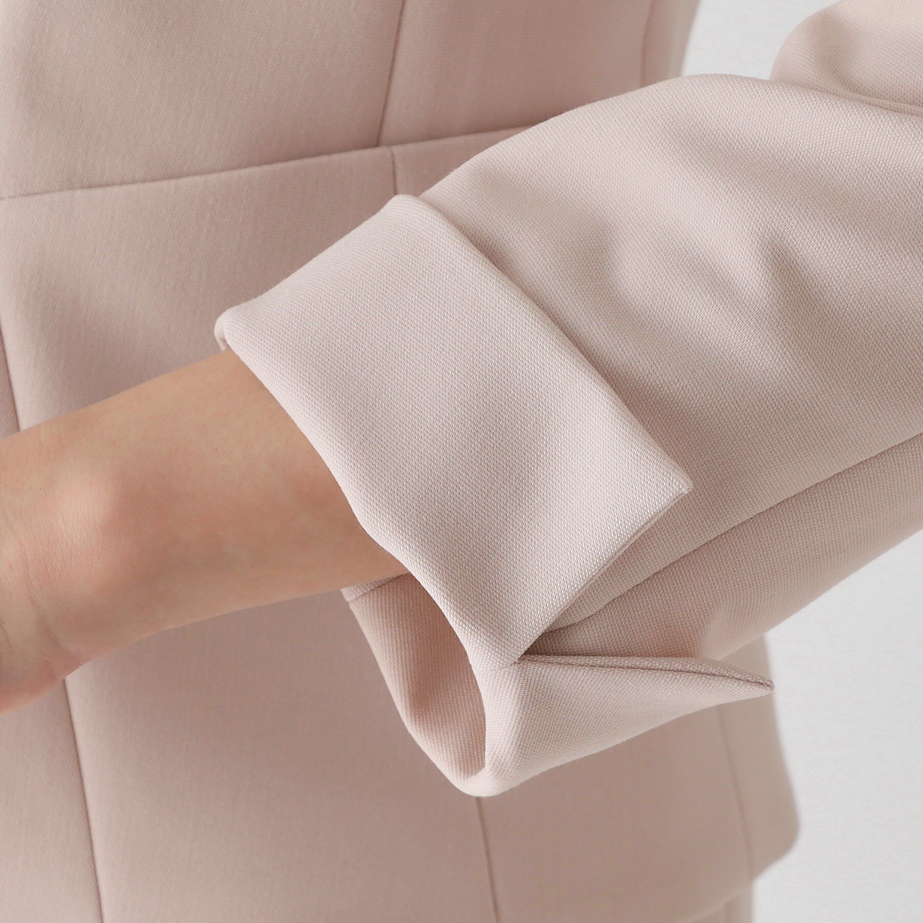 COUP DE CHANCE「【洗える／日本製】カラーレスジャケット」|ノーカラージャケット|