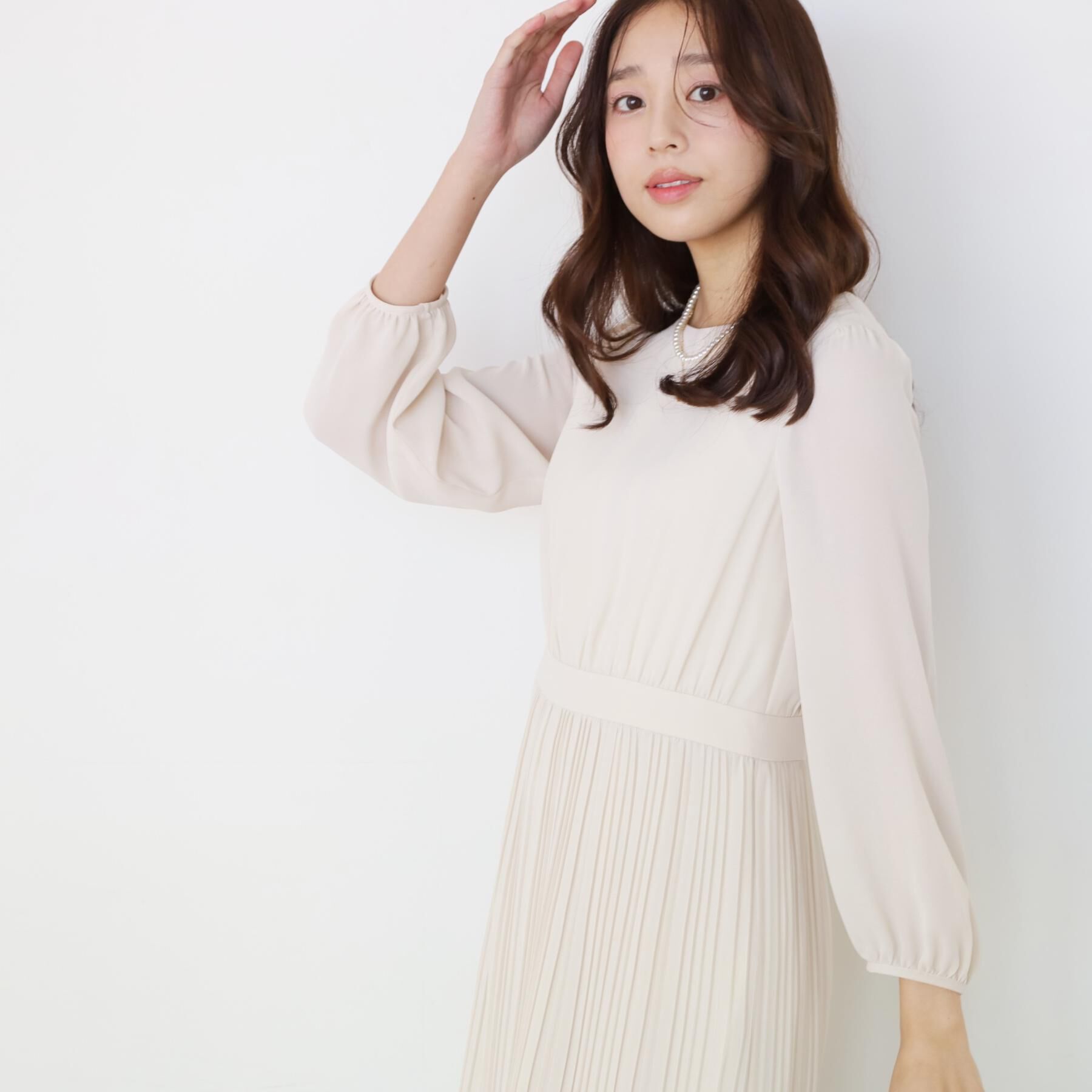 COUP DE CHANCE「【洗える/セレモニー】プリーツワンピース」|ワンピース|