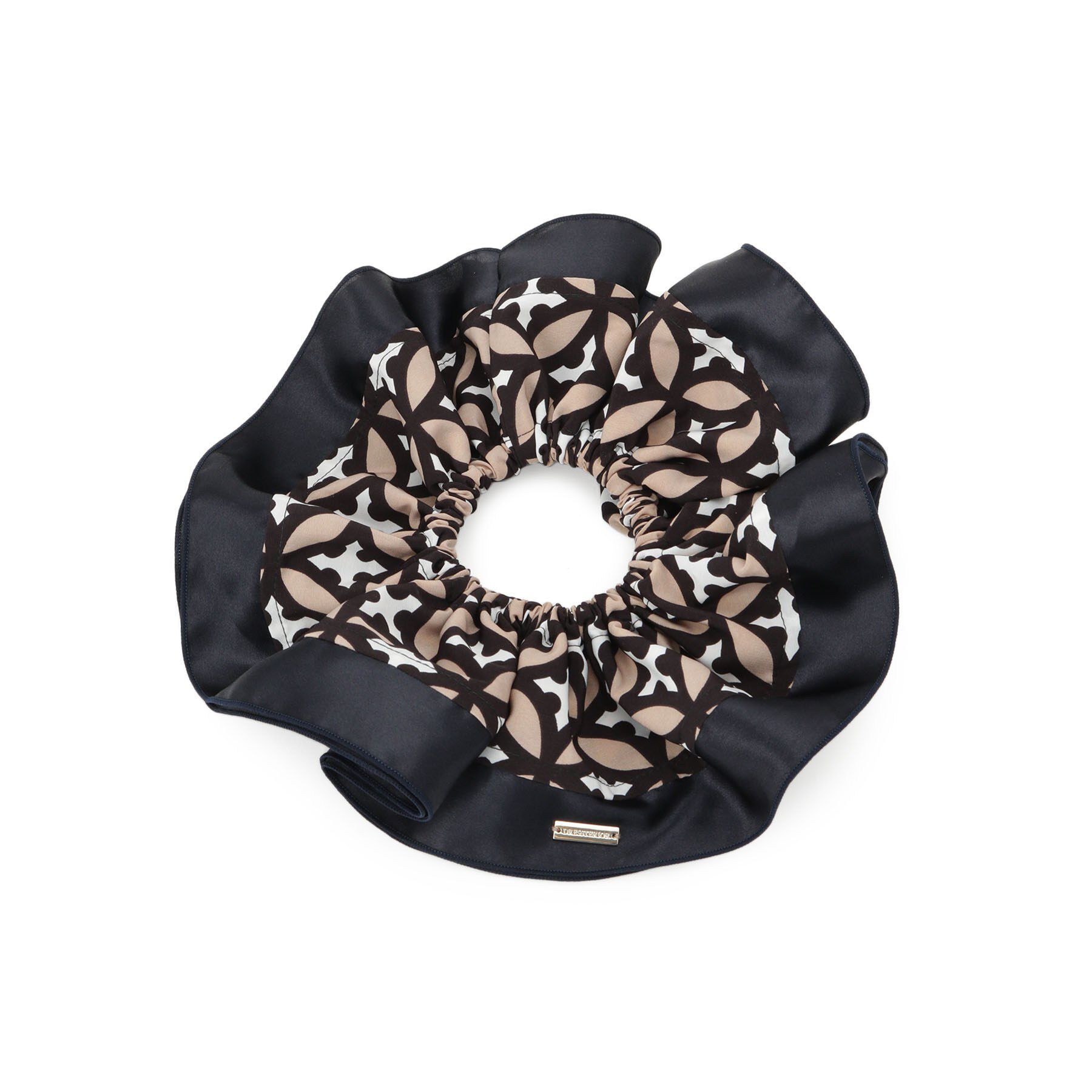 DRESSTERIOR「オーバーラップサークルシュシュ」|その他|ベージュ(152)