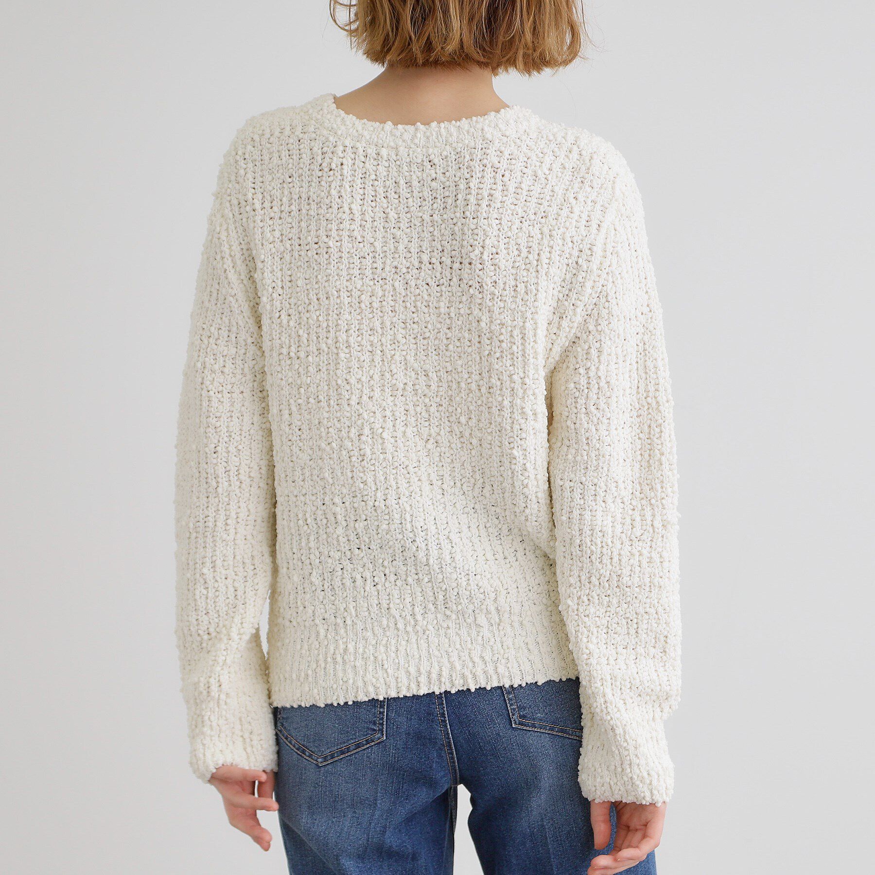 grove「ポンポンニットプルオーバー」|ニット・セーター|