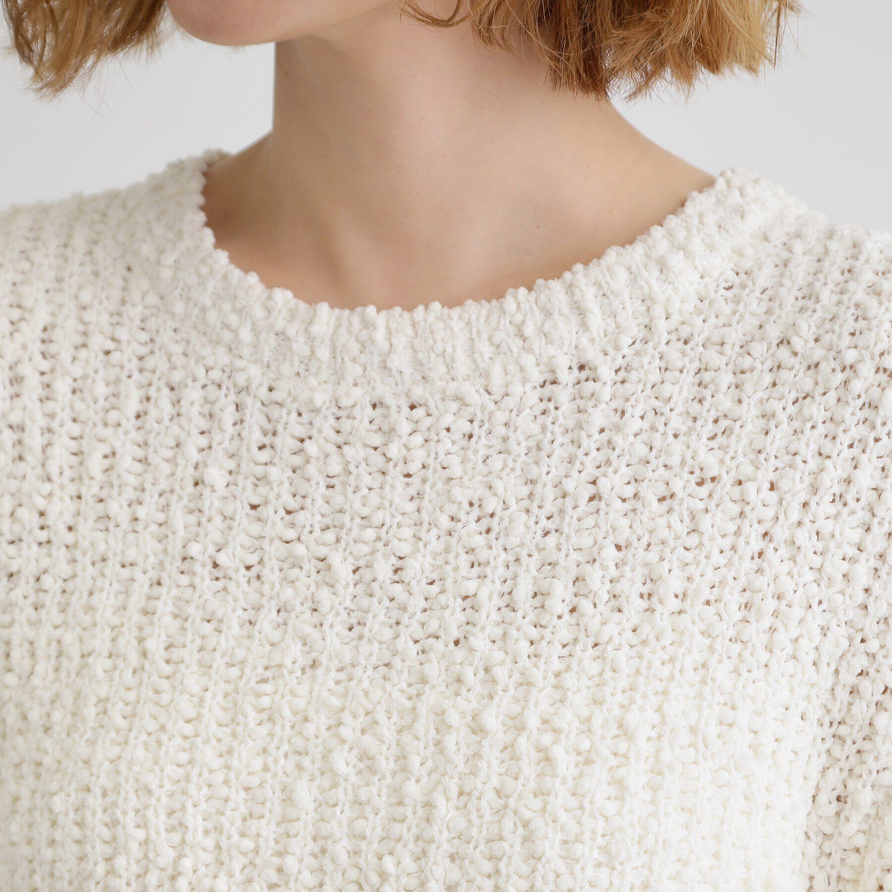 grove「ポンポンニットプルオーバー」|ニット・セーター|