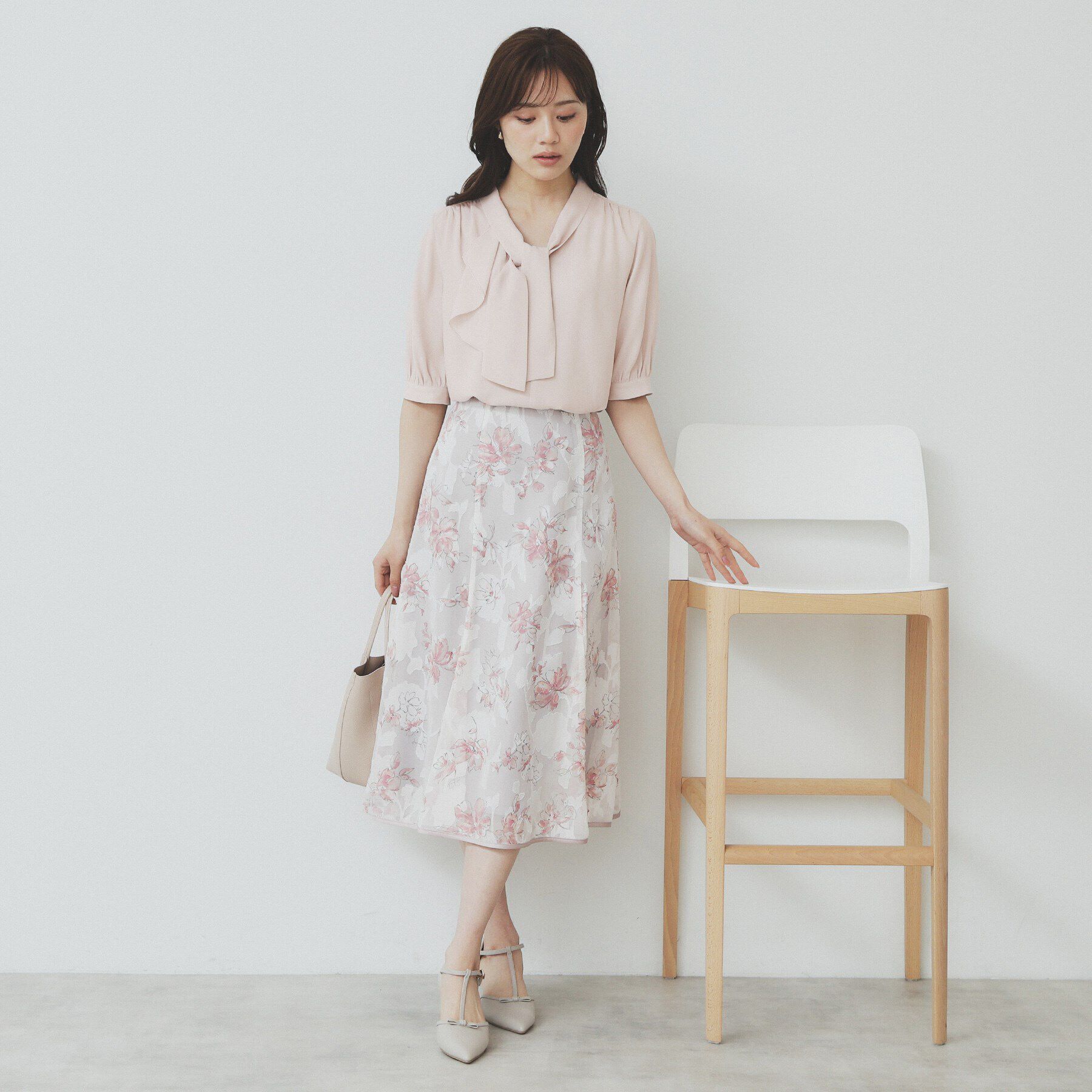 index「ラッフルボウタイブラウス【洗濯機洗い可/イージーアイロン】」|シャツ・ブラウス|