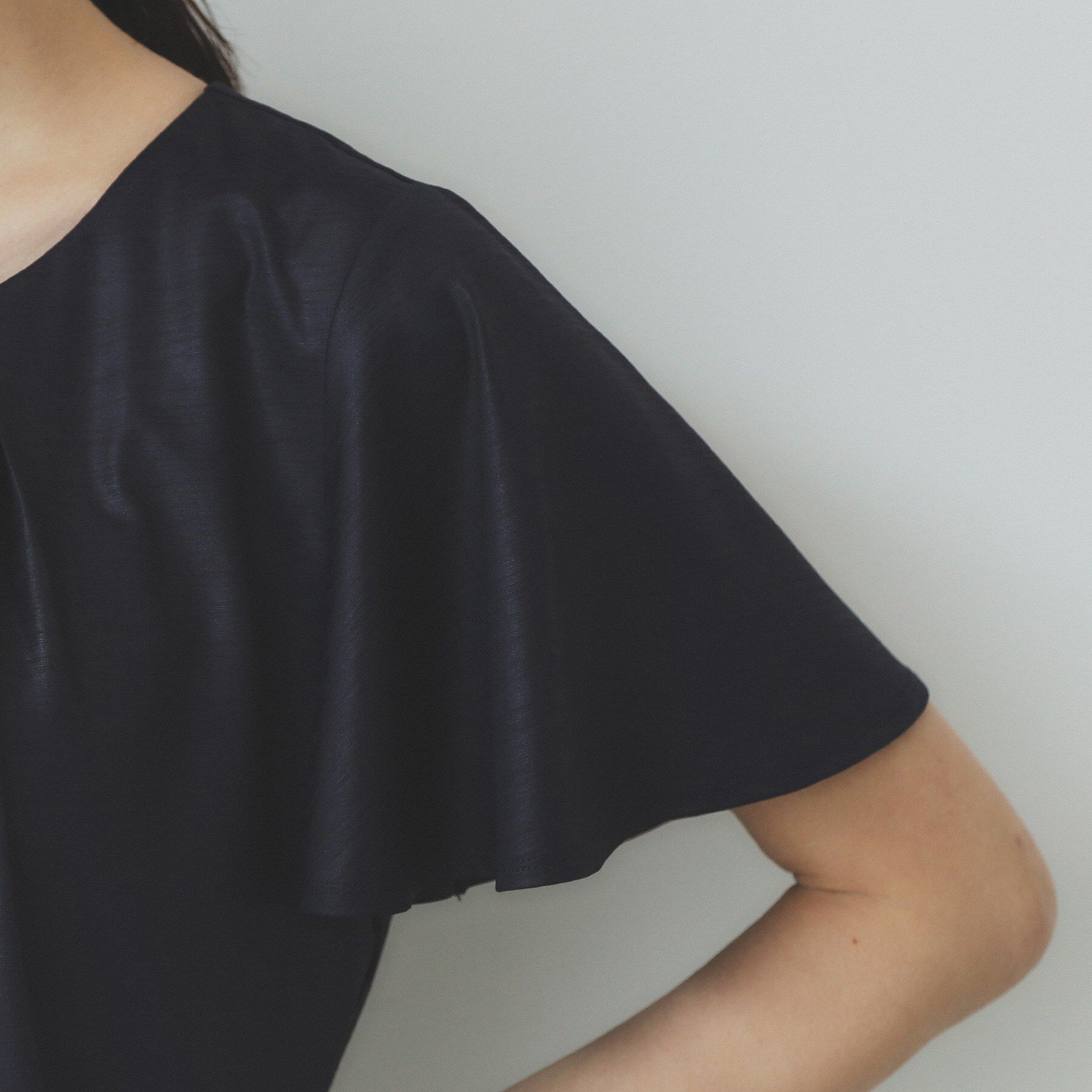 index「ビジュースリットフリルスリーブトップス【洗濯機洗い可】」|Tシャツ・カットソー|