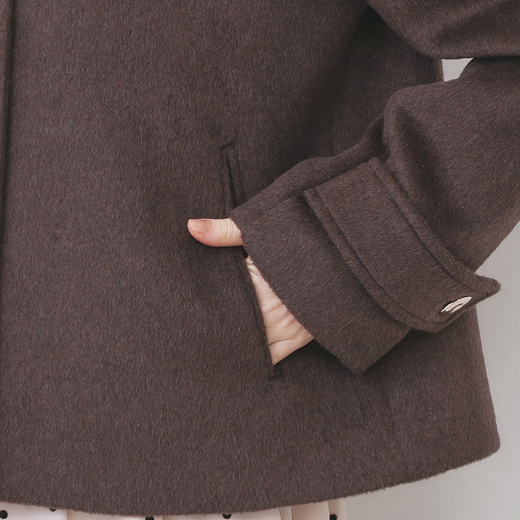 index「ノーカラーショートコート」|ノーカラーコート|