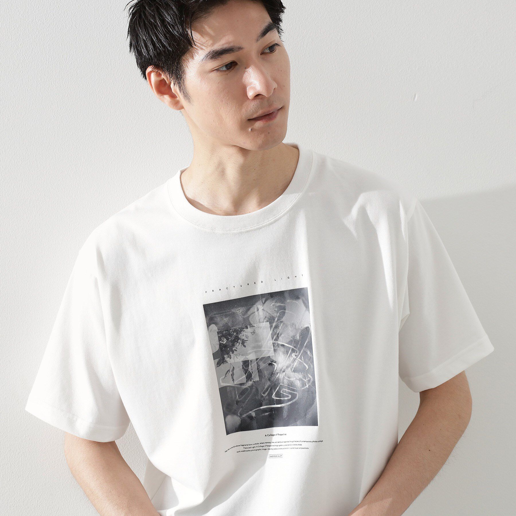 THE SHOP TK「リサイクルアート半袖Tシャツ【接触冷感/洗濯機OK】」|Tシャツ・カットソー|