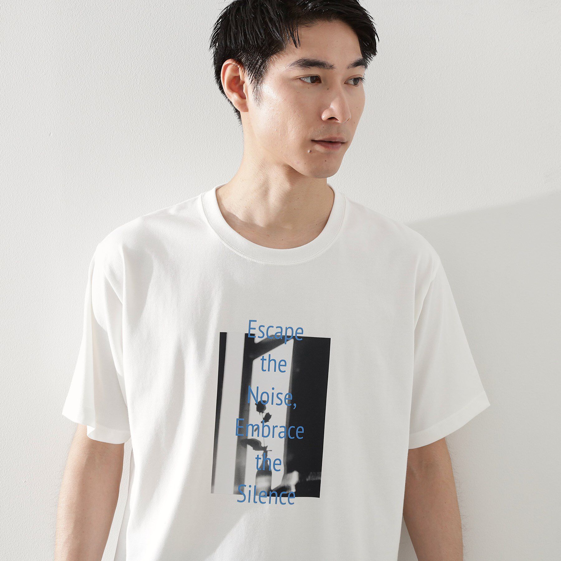 THE SHOP TK「リサイクルアート半袖Tシャツ【接触冷感/洗濯機OK】」|Tシャツ・カットソー|