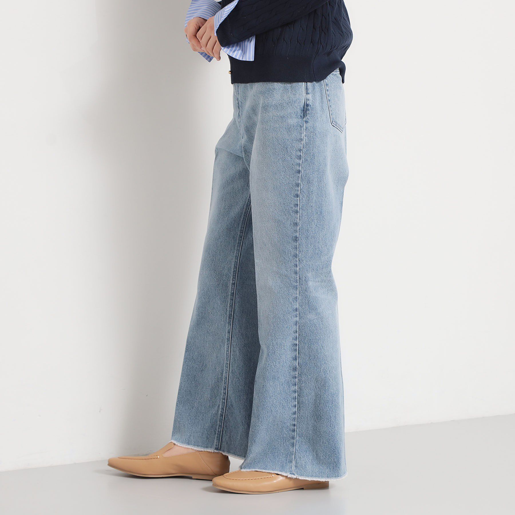 THE SHOP TK「AIBO DENIM フレア」|デニム|