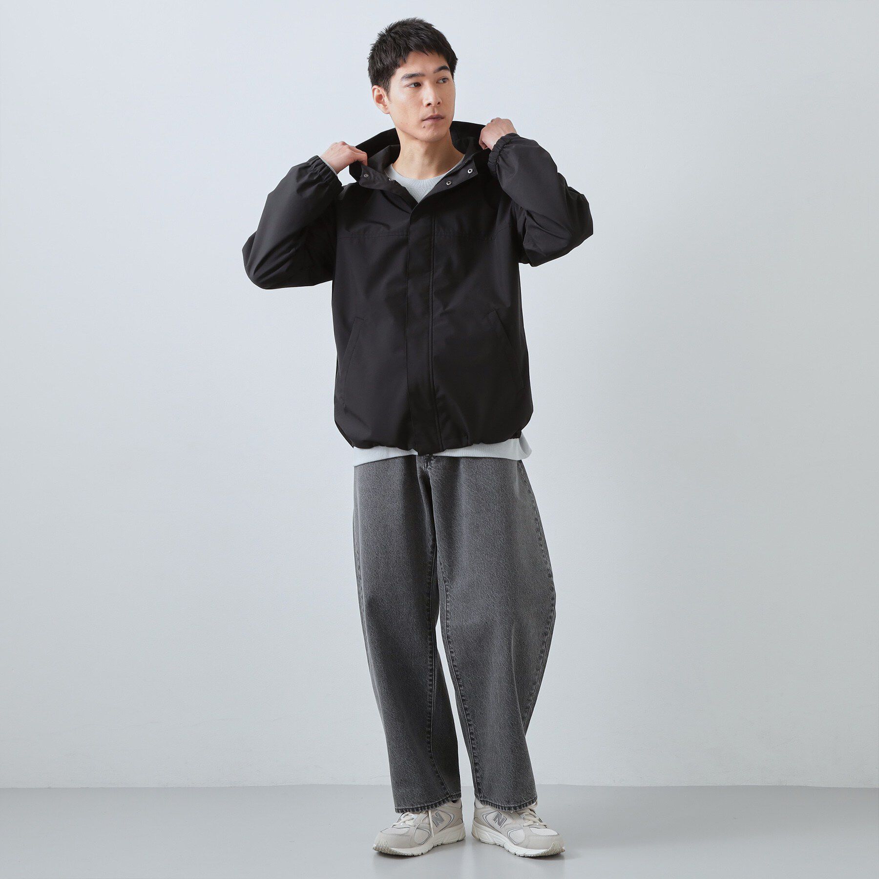 THE SHOP TK「【季節の変わり目に最適】ナイロンマウンテンパーカ  防風/洗濯機OK」|ブルゾン・スタジャン|