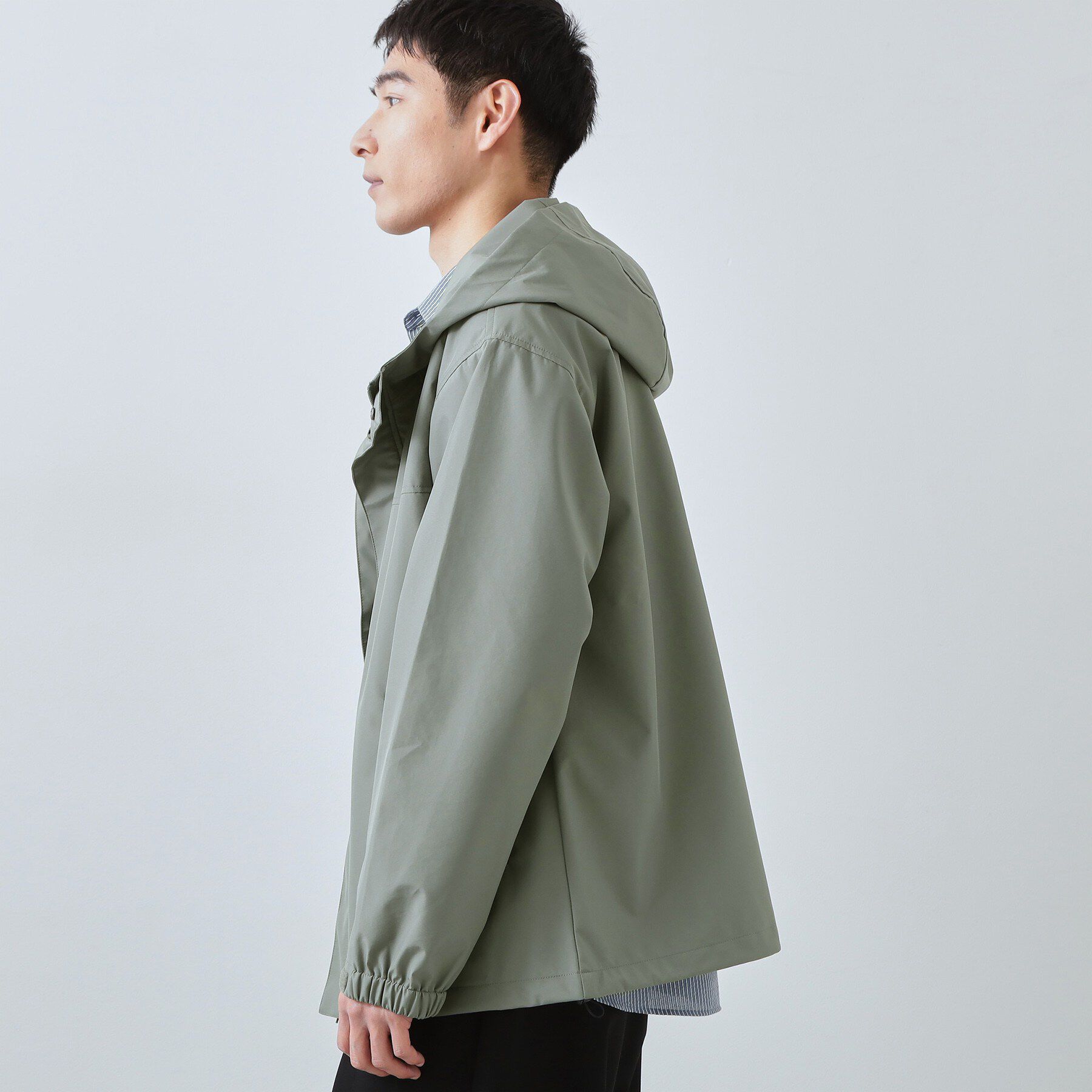 THE SHOP TK「【季節の変わり目に最適】ナイロンマウンテンパーカ  防風/洗濯機OK」|ブルゾン・スタジャン|