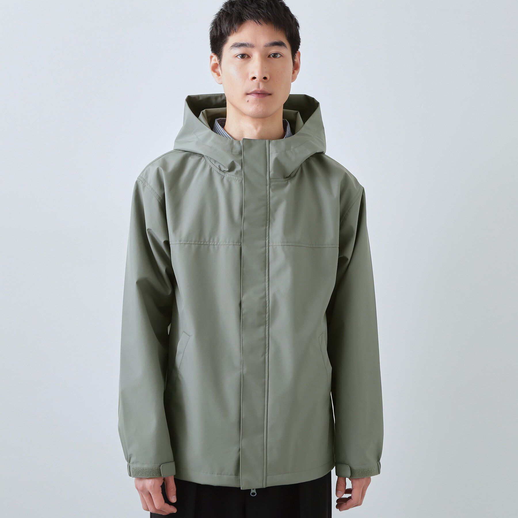 THE SHOP TK「【季節の変わり目に最適】ナイロンマウンテンパーカ  防風/洗濯機OK」|ブルゾン・スタジャン|