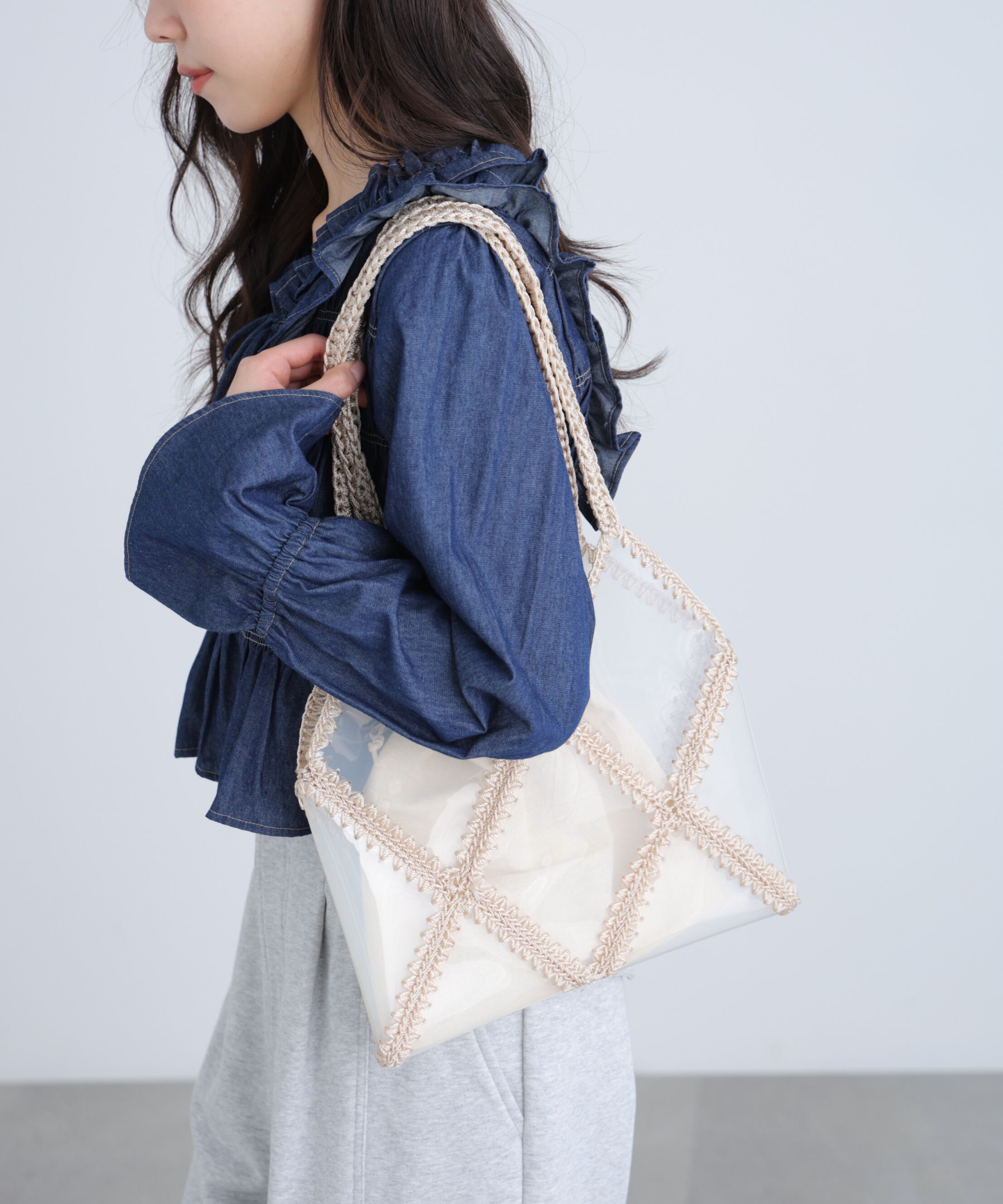  「パッチワークビニールトートバッグ」|その他|