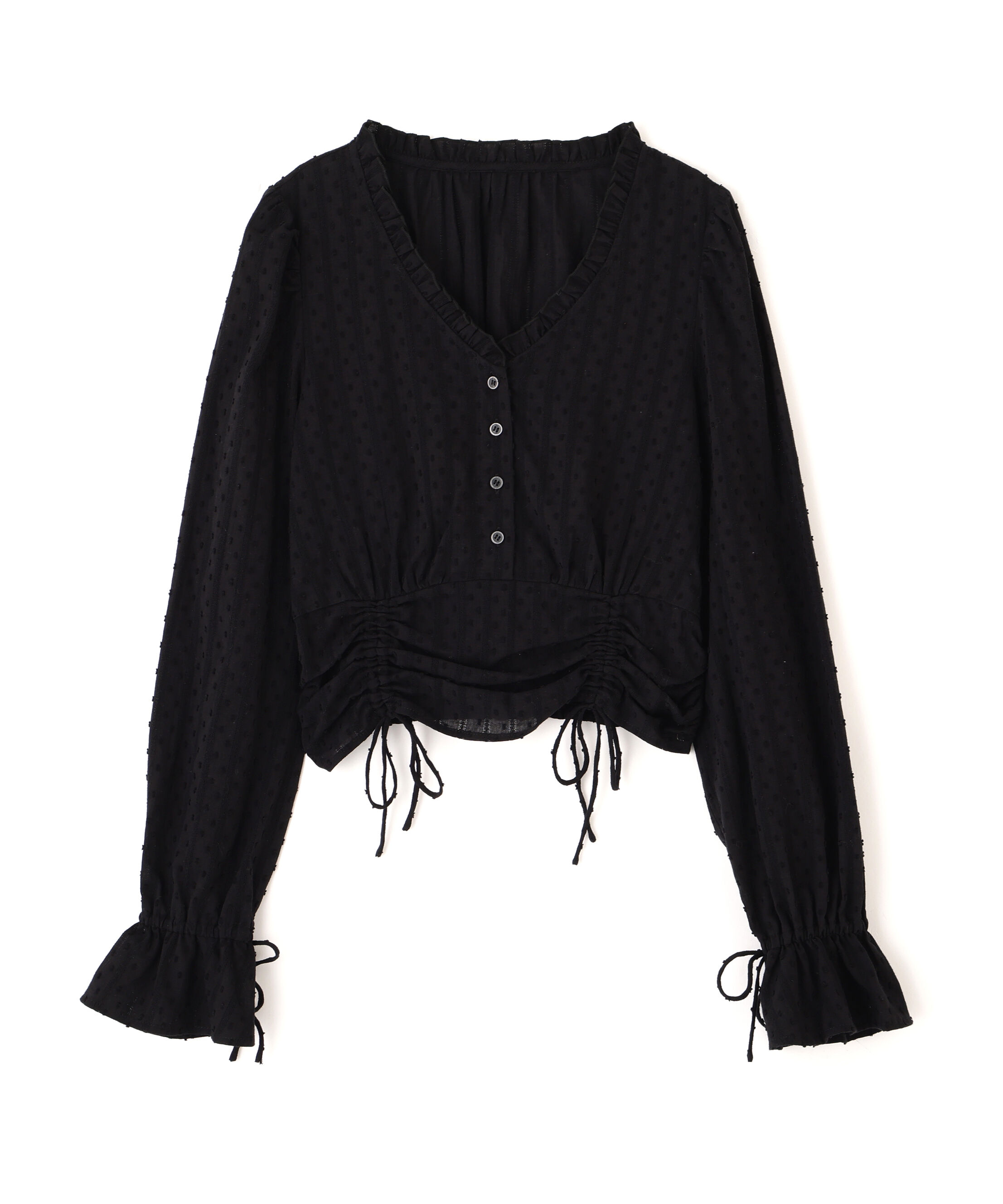  「ドビーストライプブラウス」|シャツ・ブラウス|