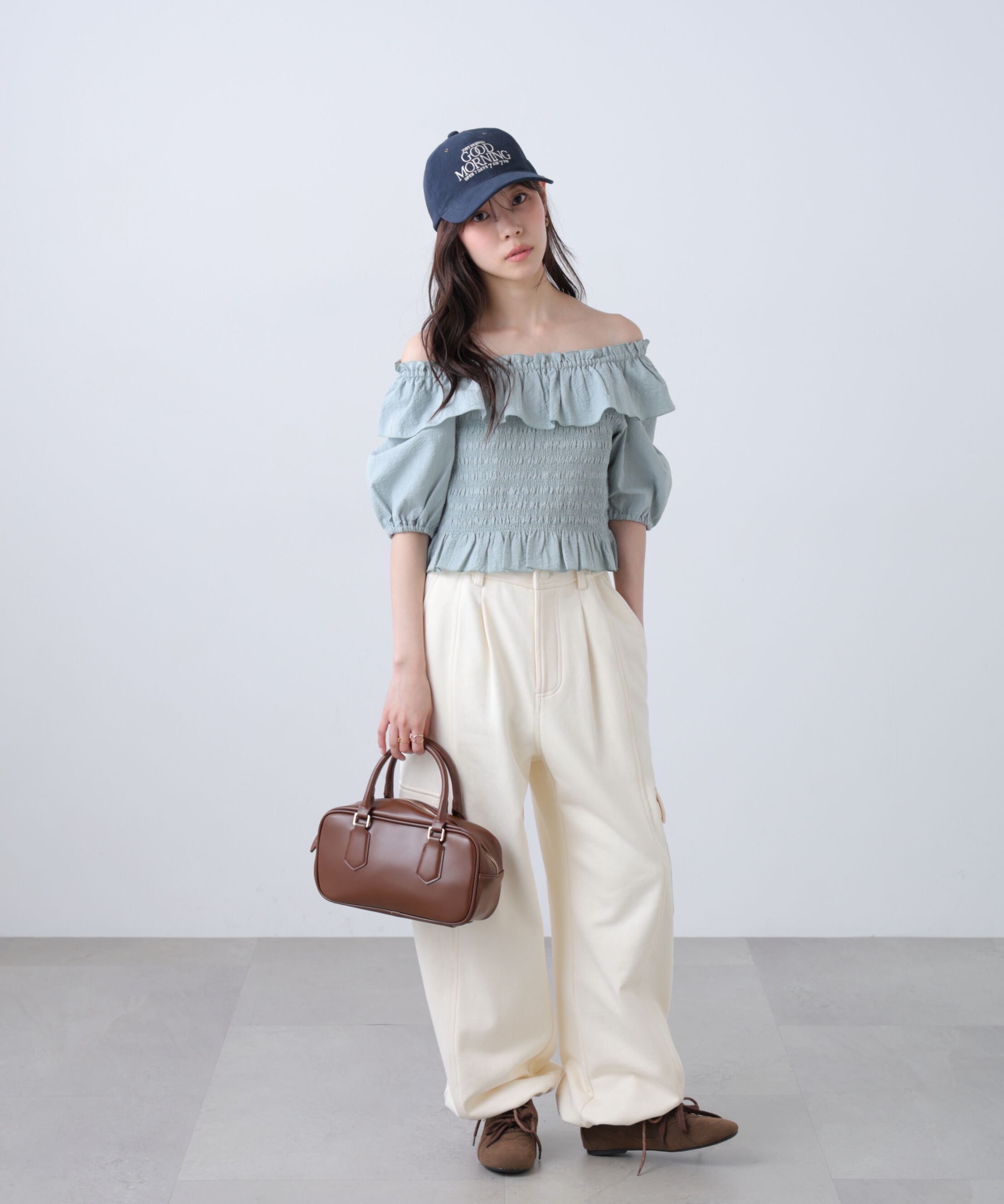  「2wayオフショルペプラムブラウス」|シャツ・ブラウス|