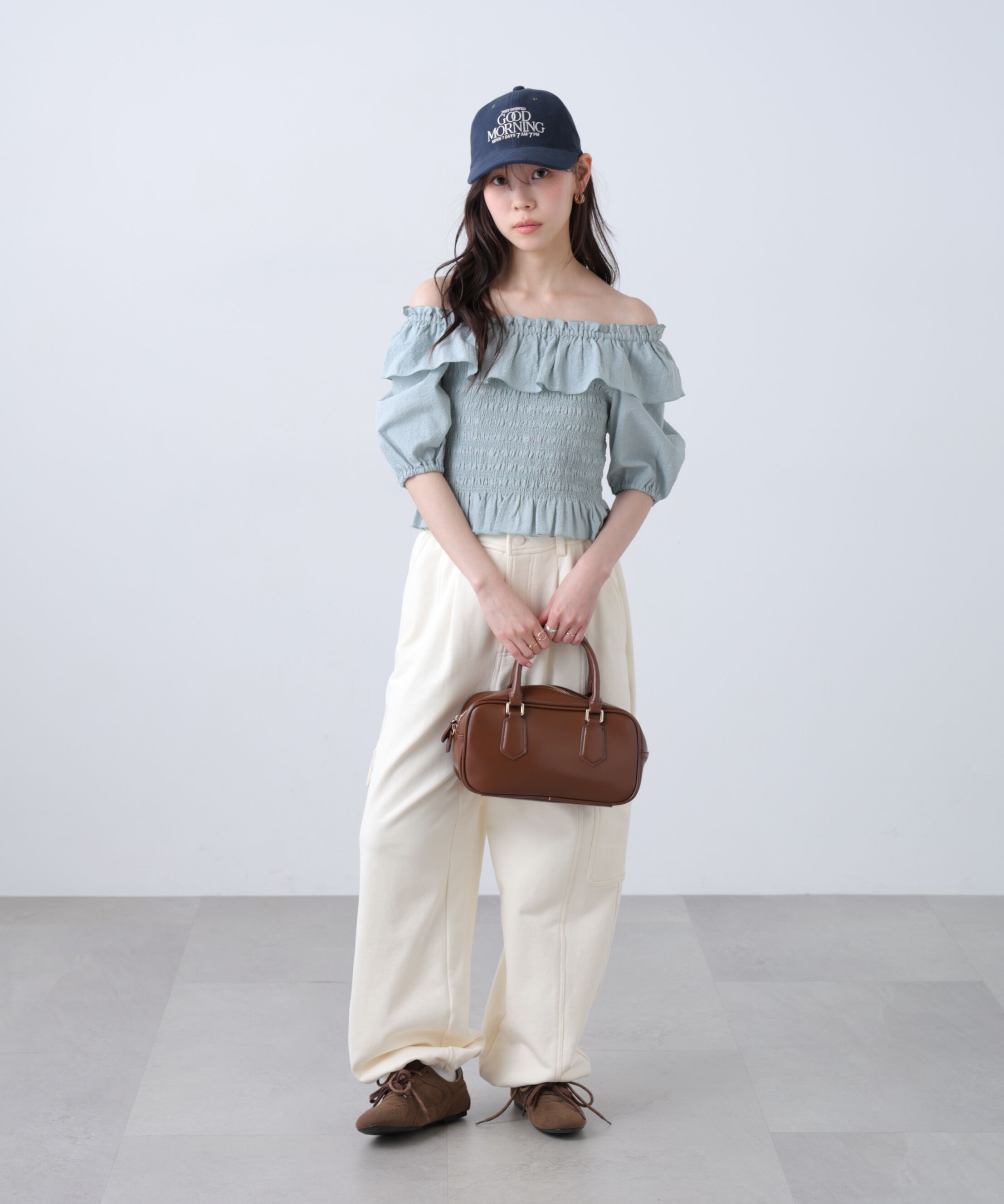  「2wayオフショルペプラムブラウス」|シャツ・ブラウス|