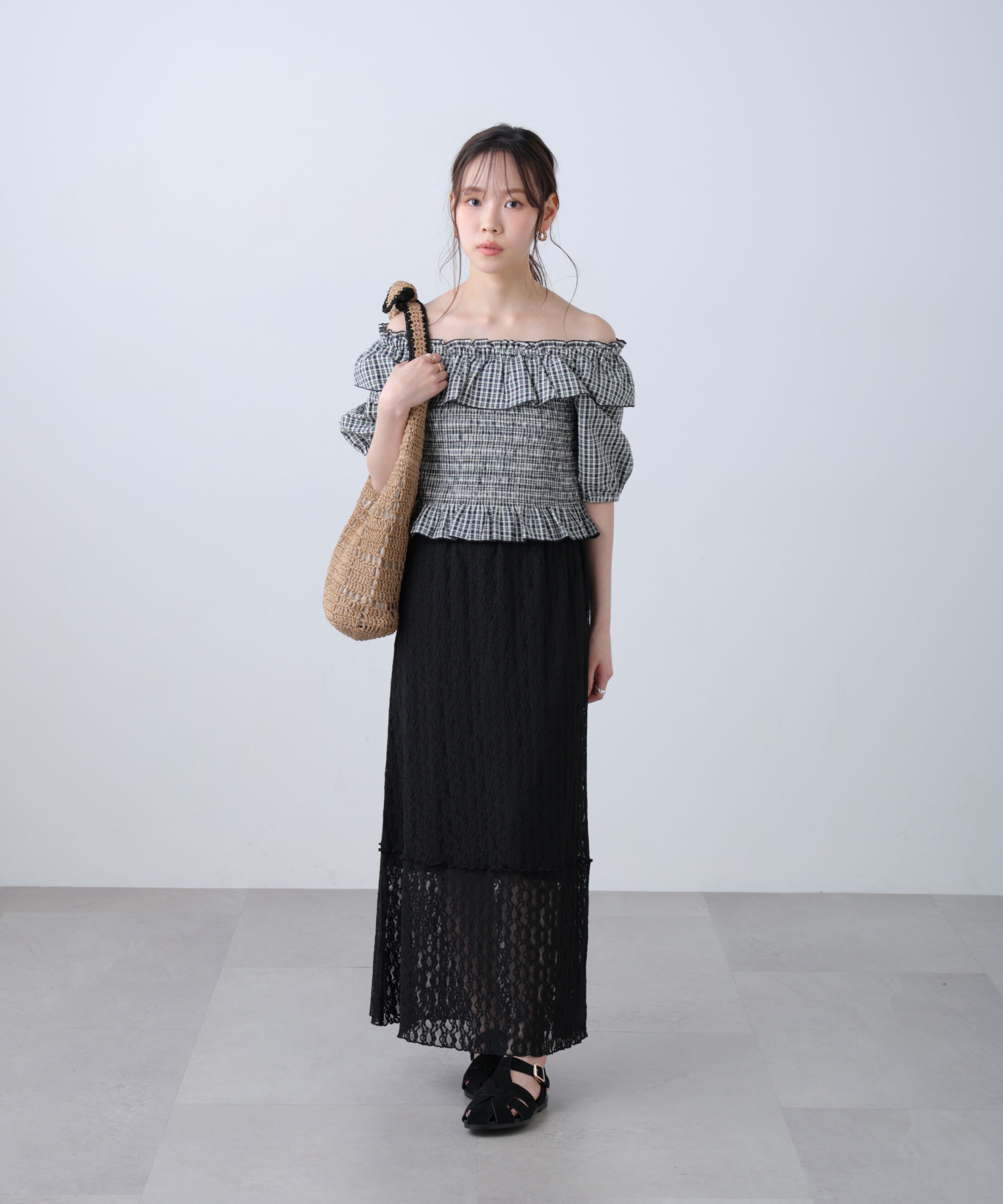  「2wayオフショルペプラムブラウス」|シャツ・ブラウス|