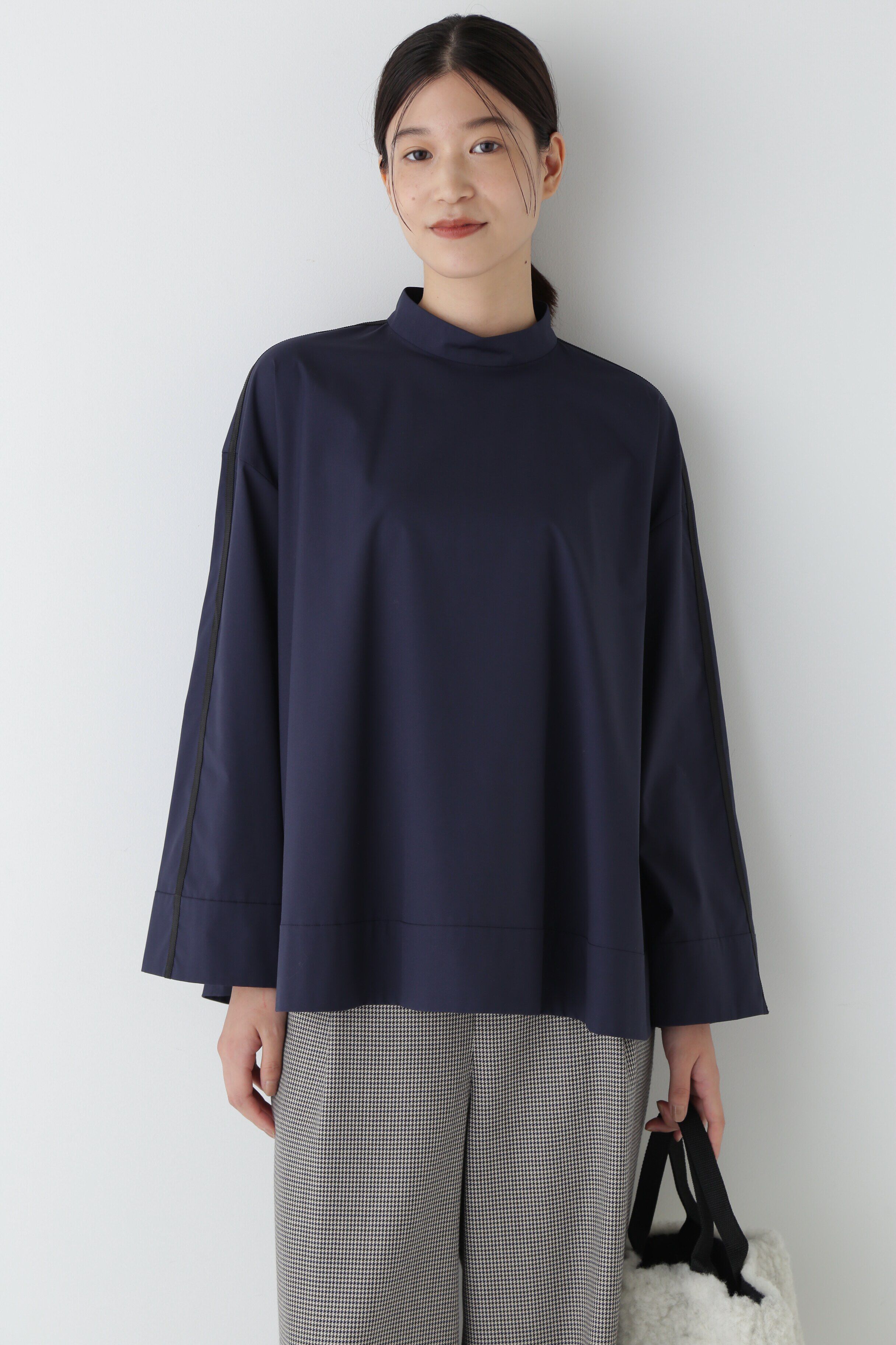  「◆タイプライターライン入ボリュームブラウス」|シャツ・ブラウス|