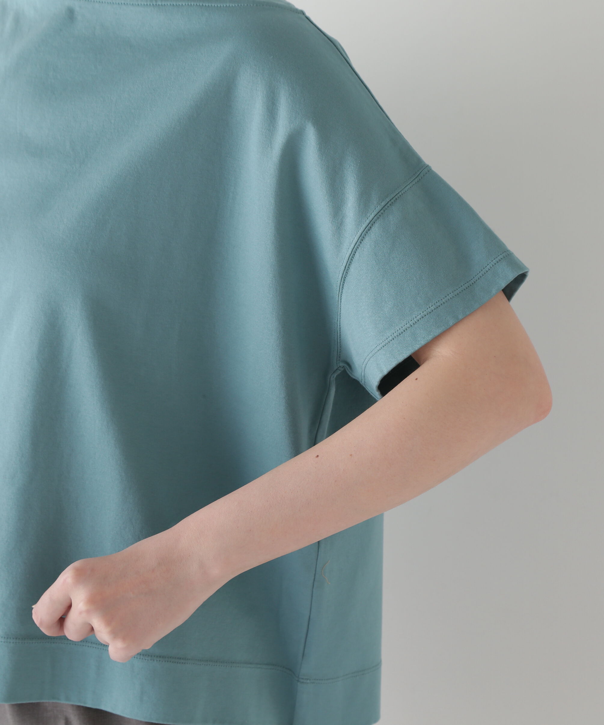  「◆【汗ジミ軽減】バック刺繍ロゴプルオーバー」|Tシャツ・カットソー|