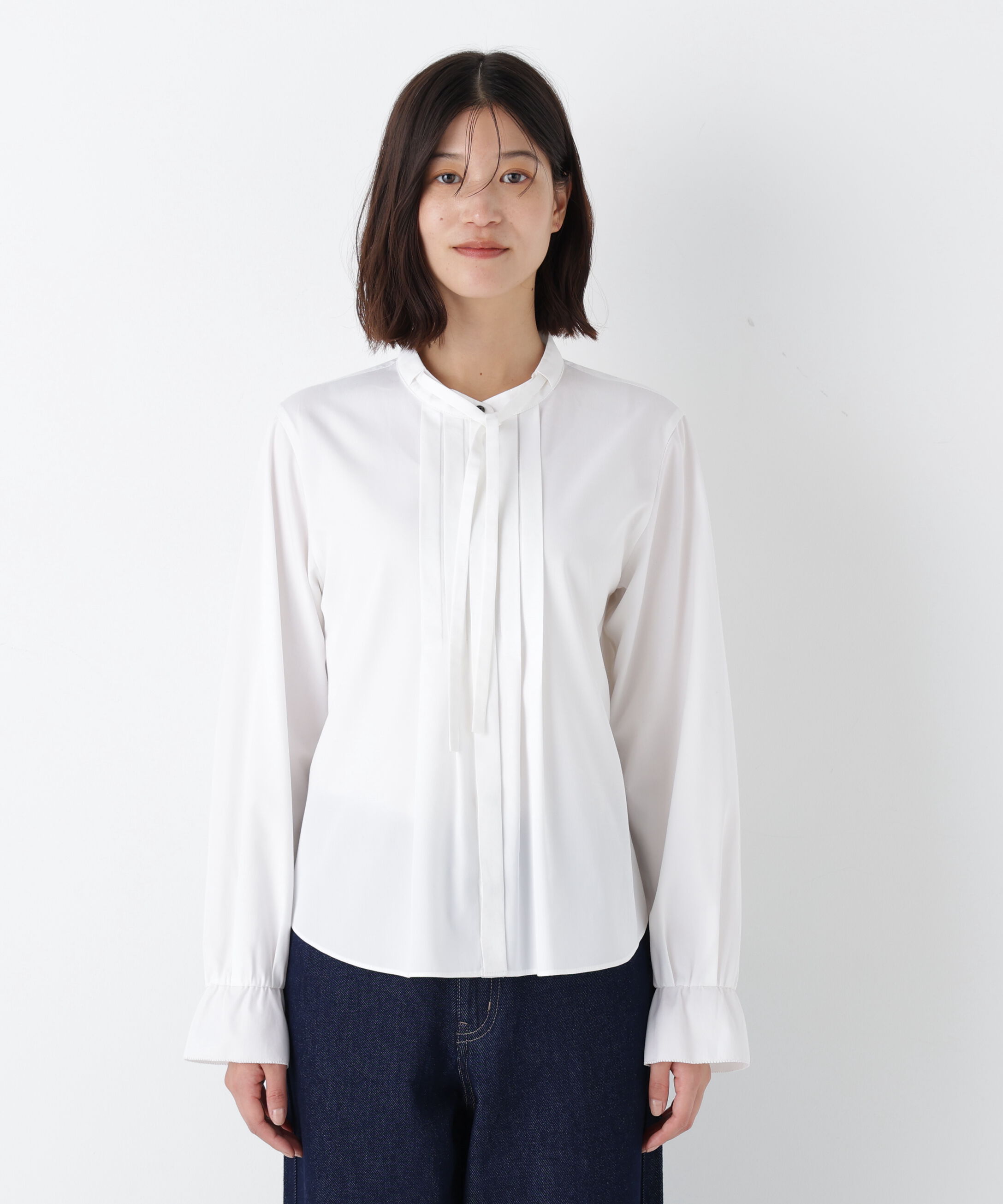  「◆リヨセルブロードタイブラウス」|シャツ・ブラウス|