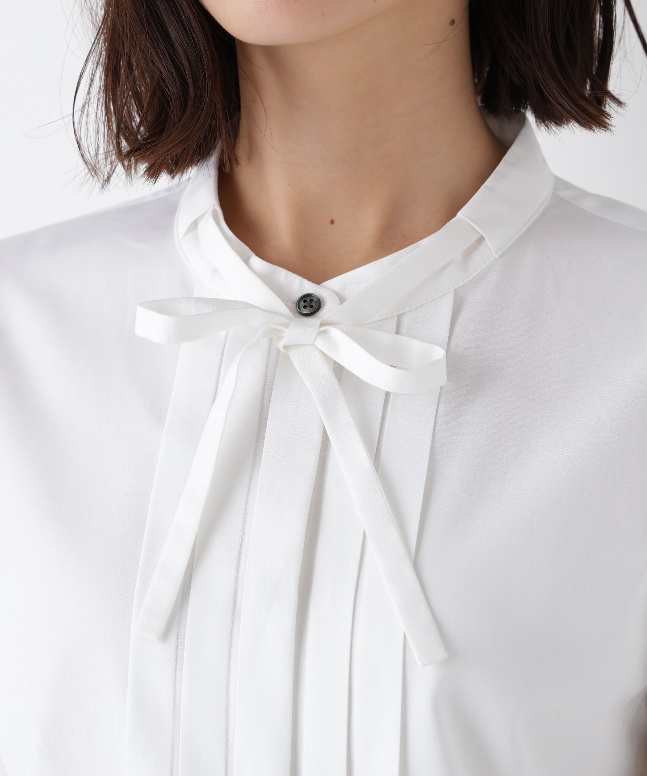  「◆リヨセルブロードタイブラウス」|シャツ・ブラウス|