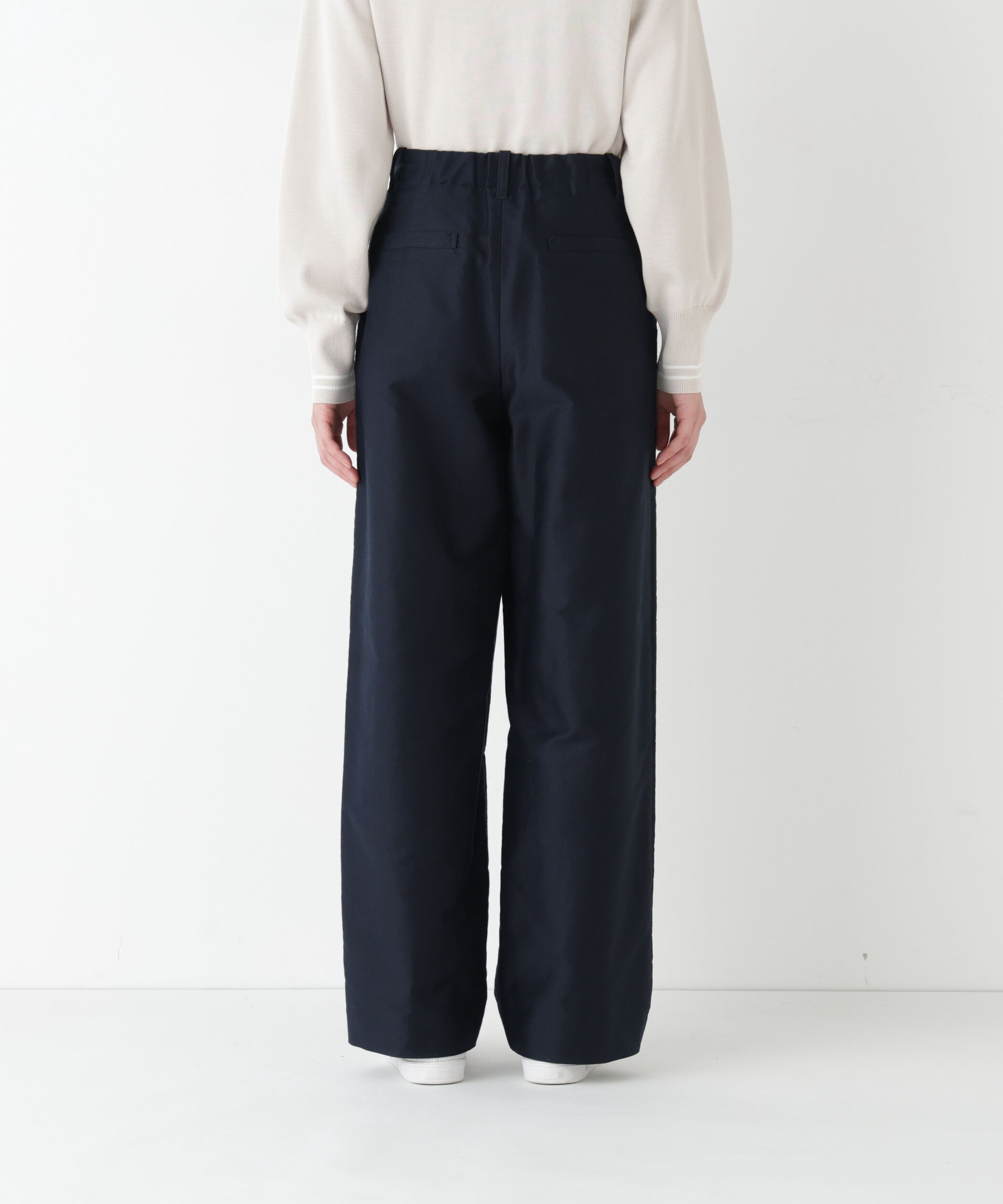  「◆《マルチサイズ/ウォッシャブル》ライトモールスキンセミワイドパンツ」|その他|