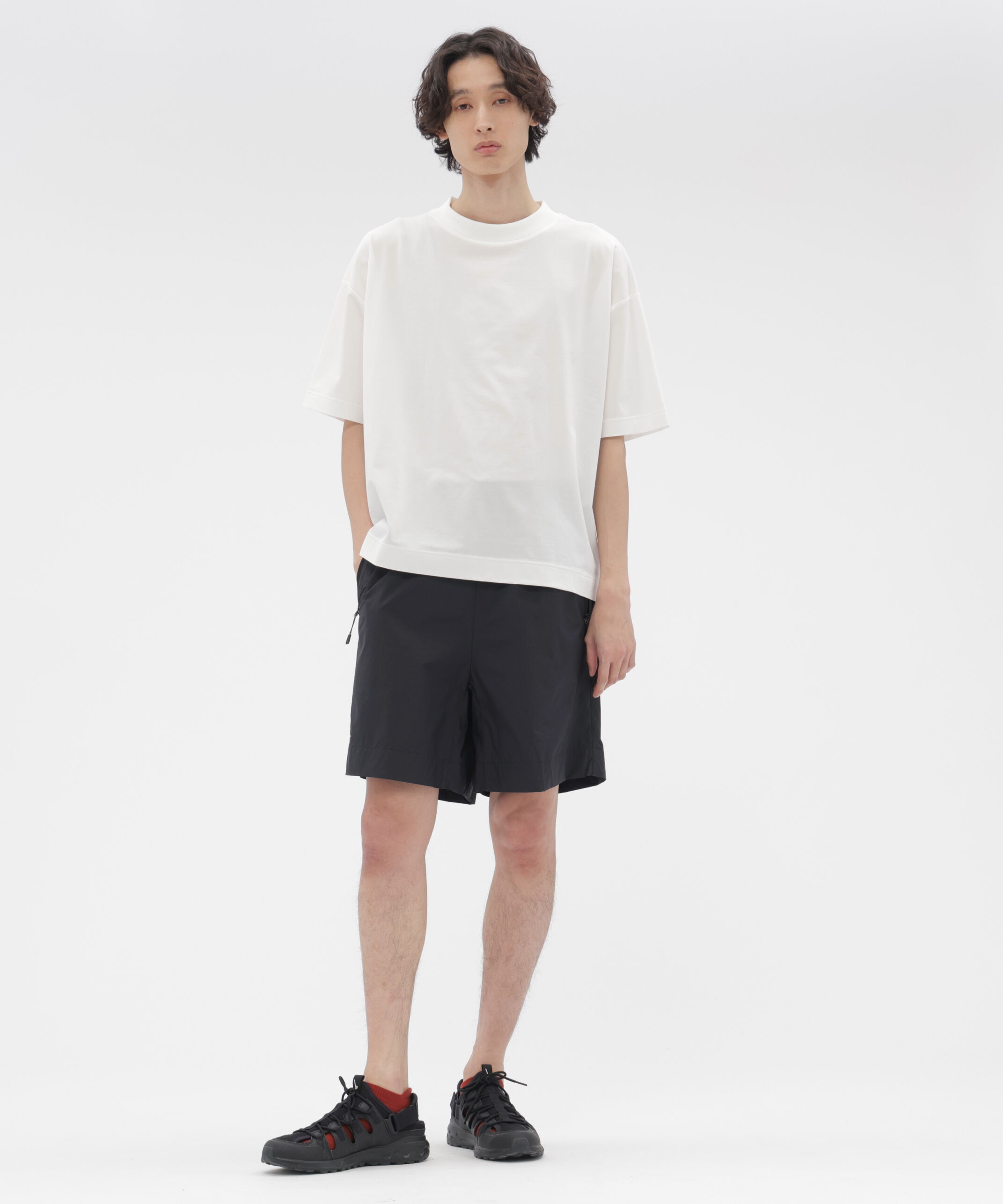 MARGARET HOWELL「HIGHDENCE PIQUE JERSEY TOP」|Tシャツ・カットソー|