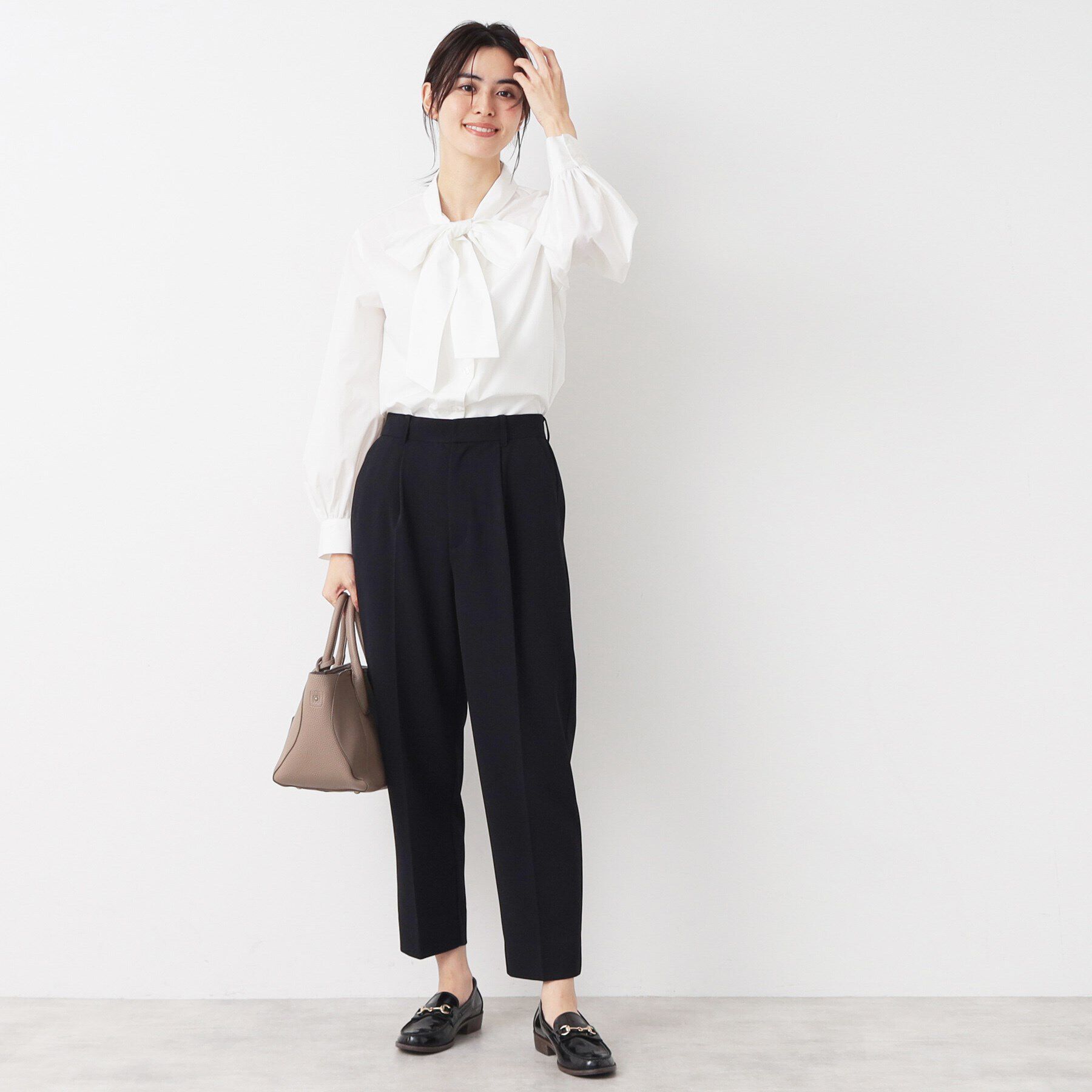 Dessin「【入卒/セレモニー/セットアップ可能/洗える】ジャージテーパードパンツ」|その他|