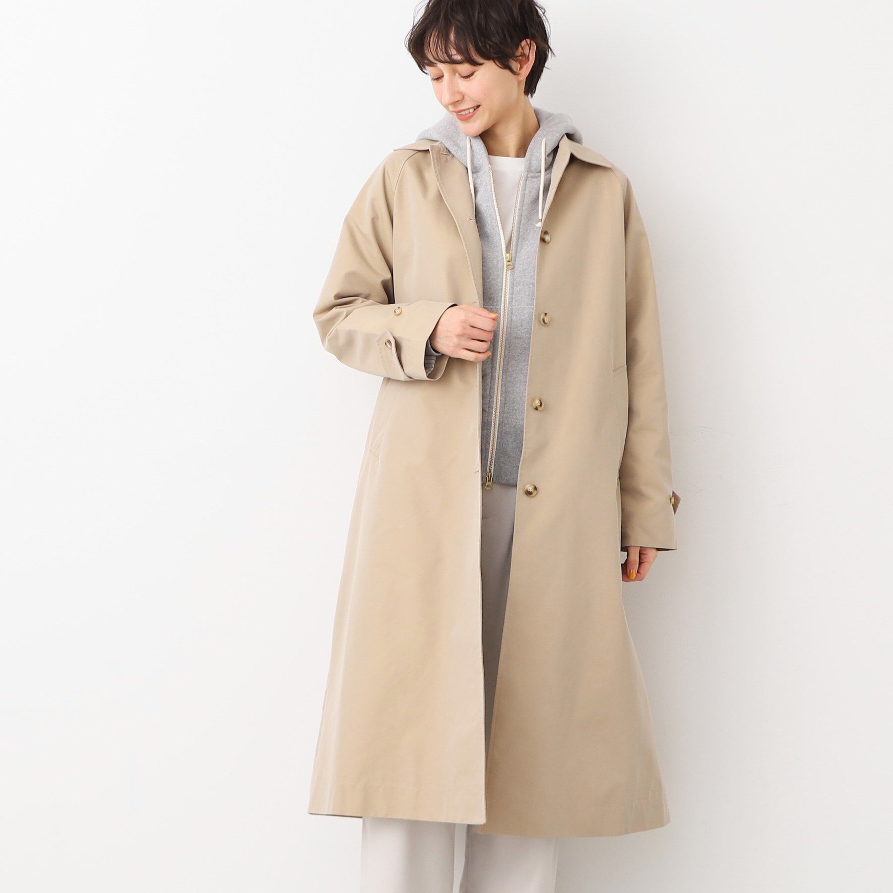 Dessin「【洗える】ステンカラーコート（S～L）」|ステンカラーコート|