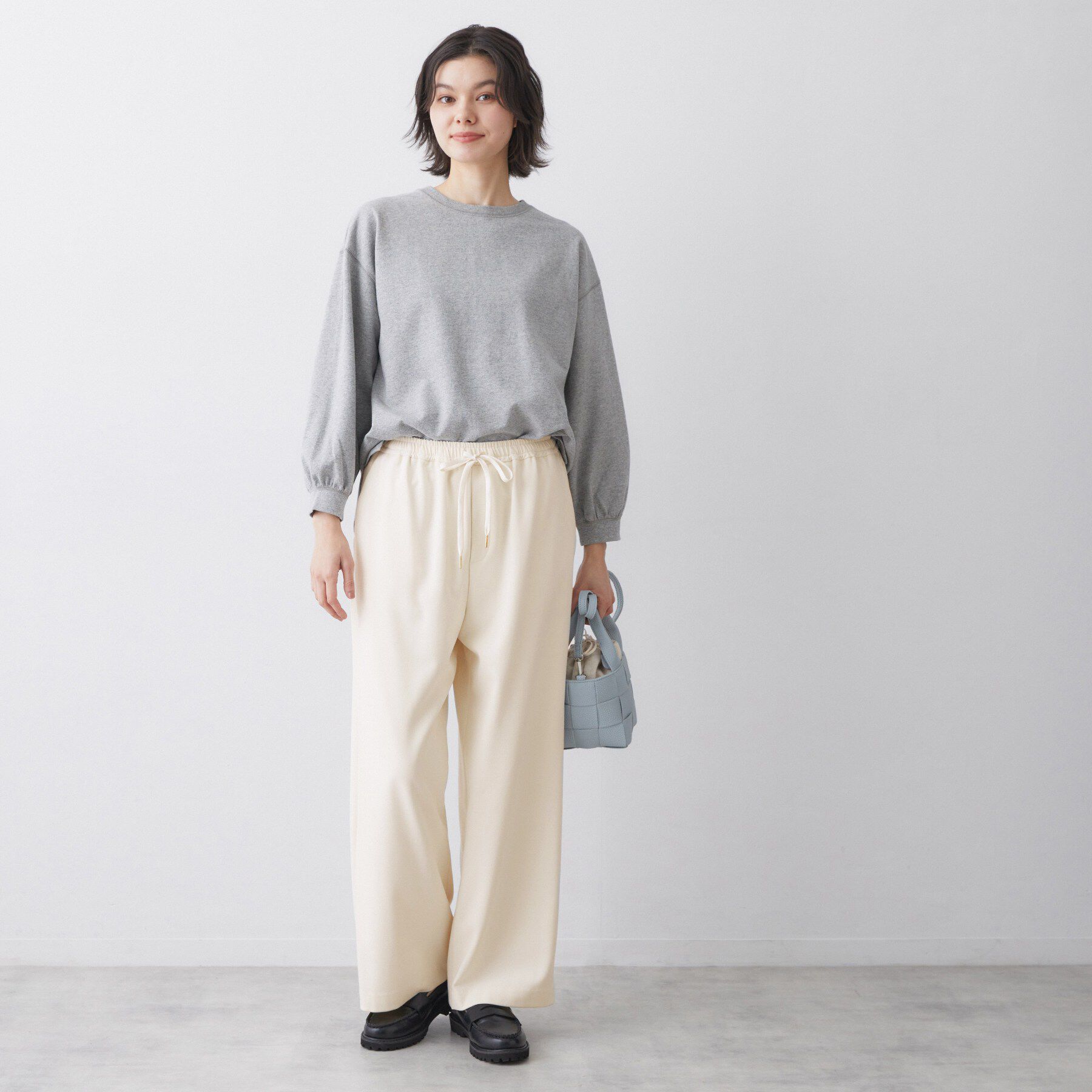 Dessin「【洗える】ストレッチツイルワイドパンツ」|その他|