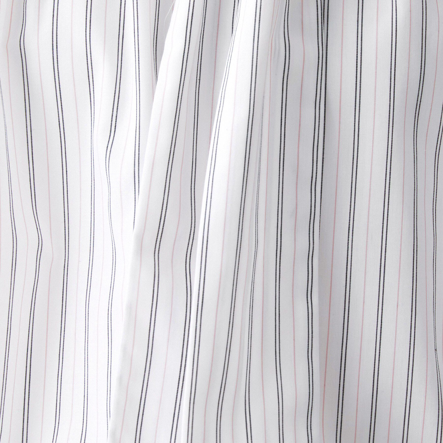 Dessin「【洗える】フリルボウタイストライプブラウス」|シャツ・ブラウス|