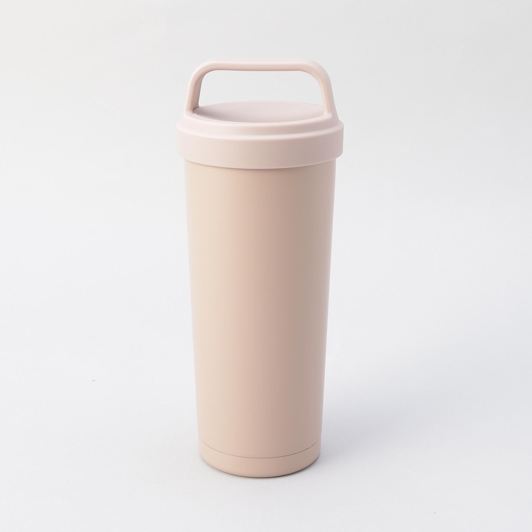 212 KITCHEN STORE「holms ハンドル付きタンブラー 500 スモークピンク」|グラス・マグカップ|