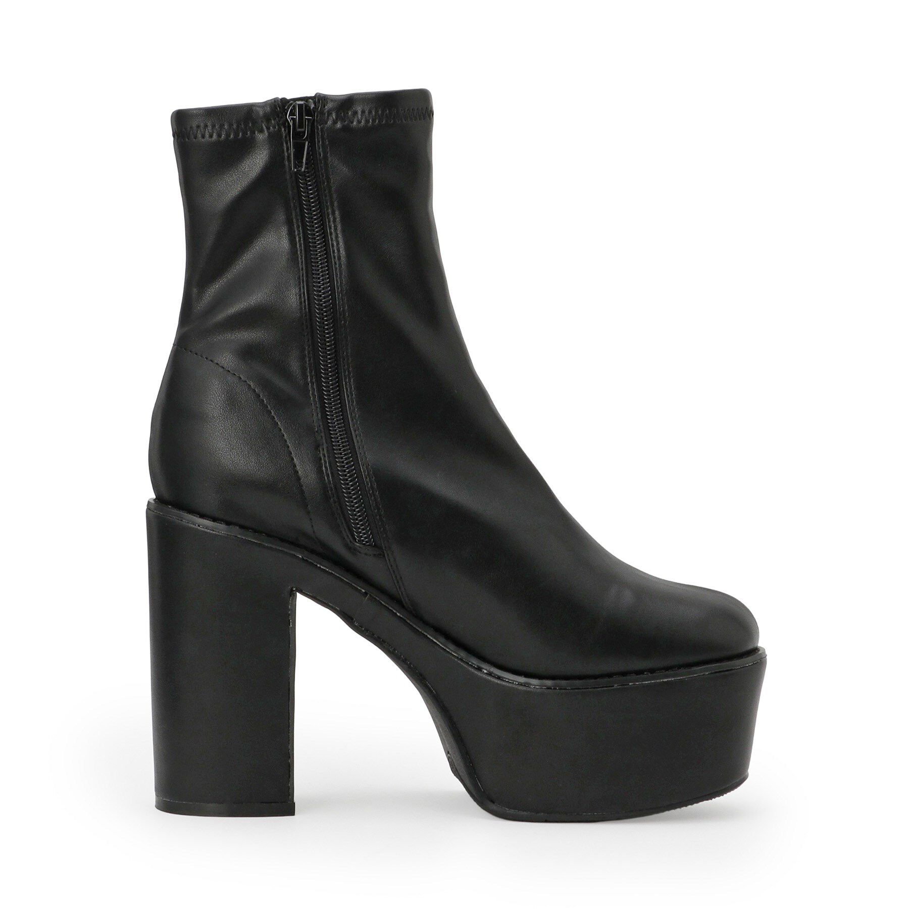 csT&P「厚底シンプルブーツ」|ショートブーツ|