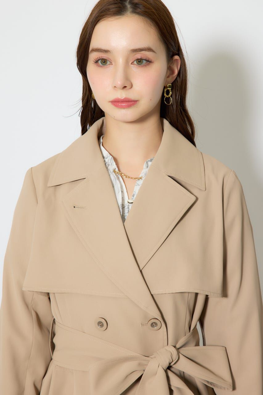 rienda「フラップフレアトレンチコート」|その他|