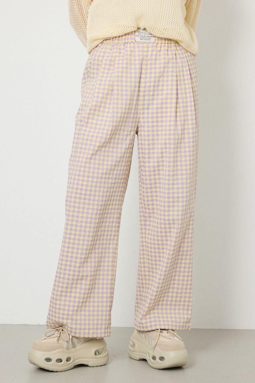 RODEO CROWNS「リラックスワイドパンツ」|その他|柄PUR5