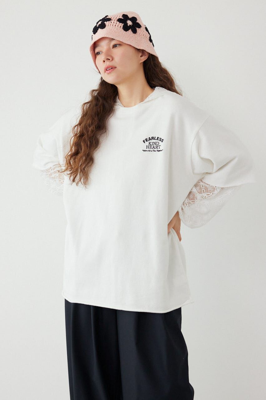 RODEO CROWNS「ミニ裏毛ハーフスリーブトップス」|Tシャツ・カットソー|