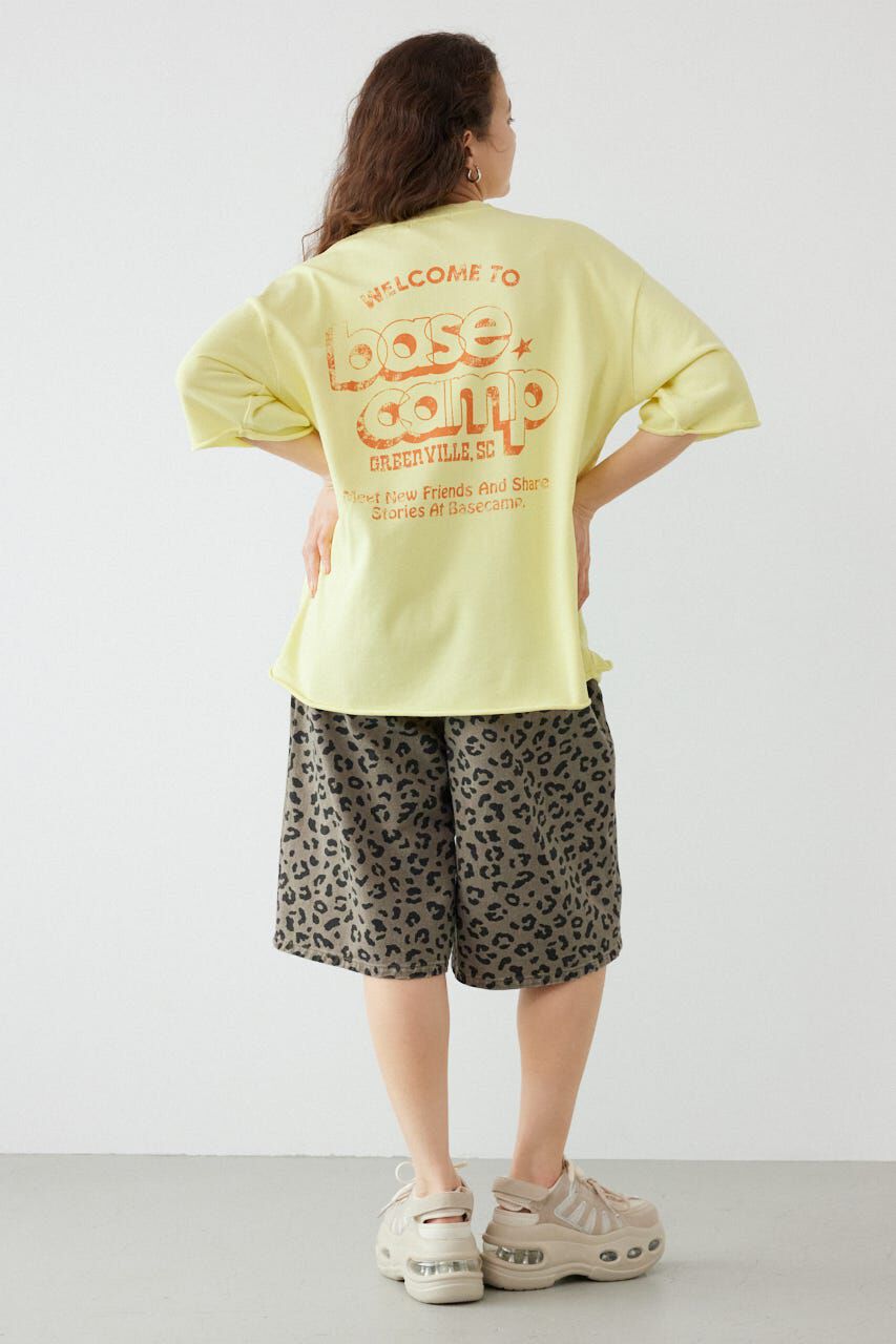 RODEO CROWNS「ミニ裏毛ハーフスリーブトップス」|Tシャツ・カットソー|