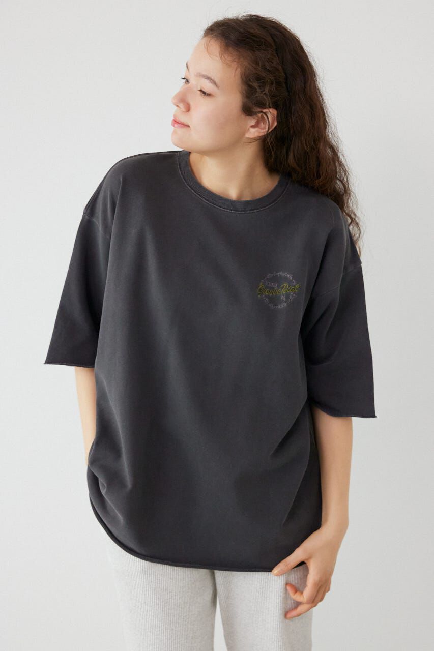 RODEO CROWNS「ミニ裏毛ハーフスリーブトップス」|Tシャツ・カットソー|