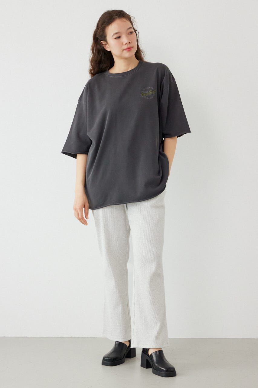 RODEO CROWNS「ミニ裏毛ハーフスリーブトップス」|Tシャツ・カットソー|