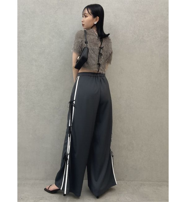 dazzlin「コンパクトシャギーリボンカットプルオーバー」|Tシャツ・カットソー|