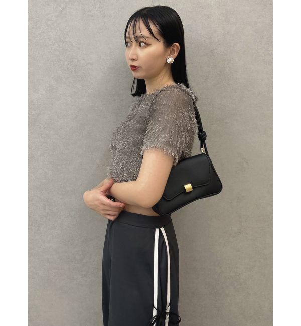 dazzlin「コンパクトシャギーリボンカットプルオーバー」|Tシャツ・カットソー|