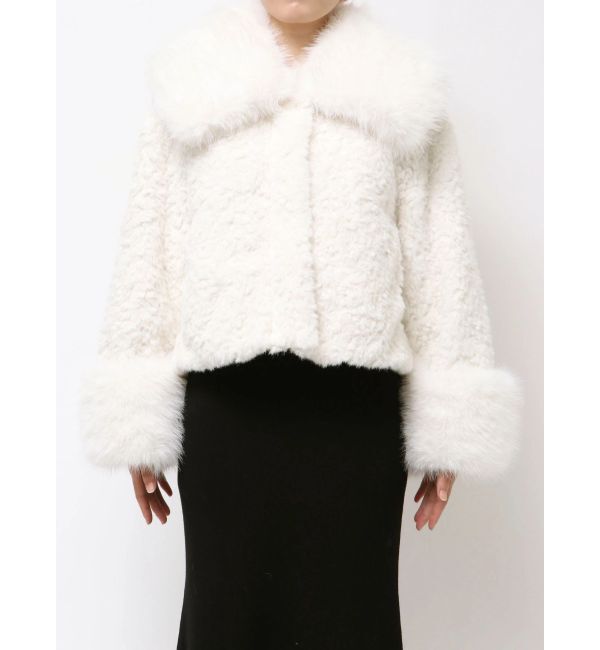 LAGUNAMOON「ビッグカラーエコファージャケット」|その他|