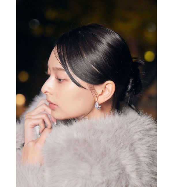 LAGUNAMOON「ビッグカラーエコファージャケット」|その他|