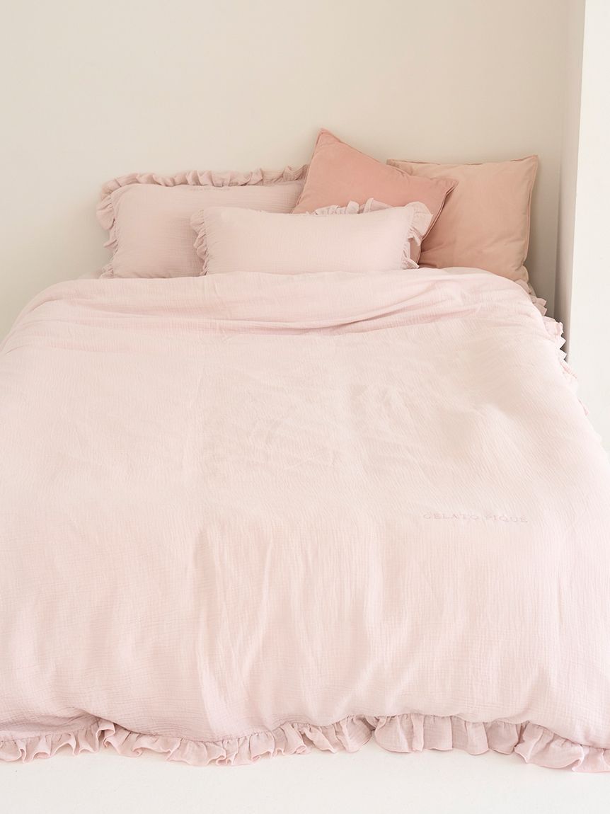 gelato pique Sleep「【Sleep】ダブルガーゼフリル３点セット（ダブル）」|その他|PNK