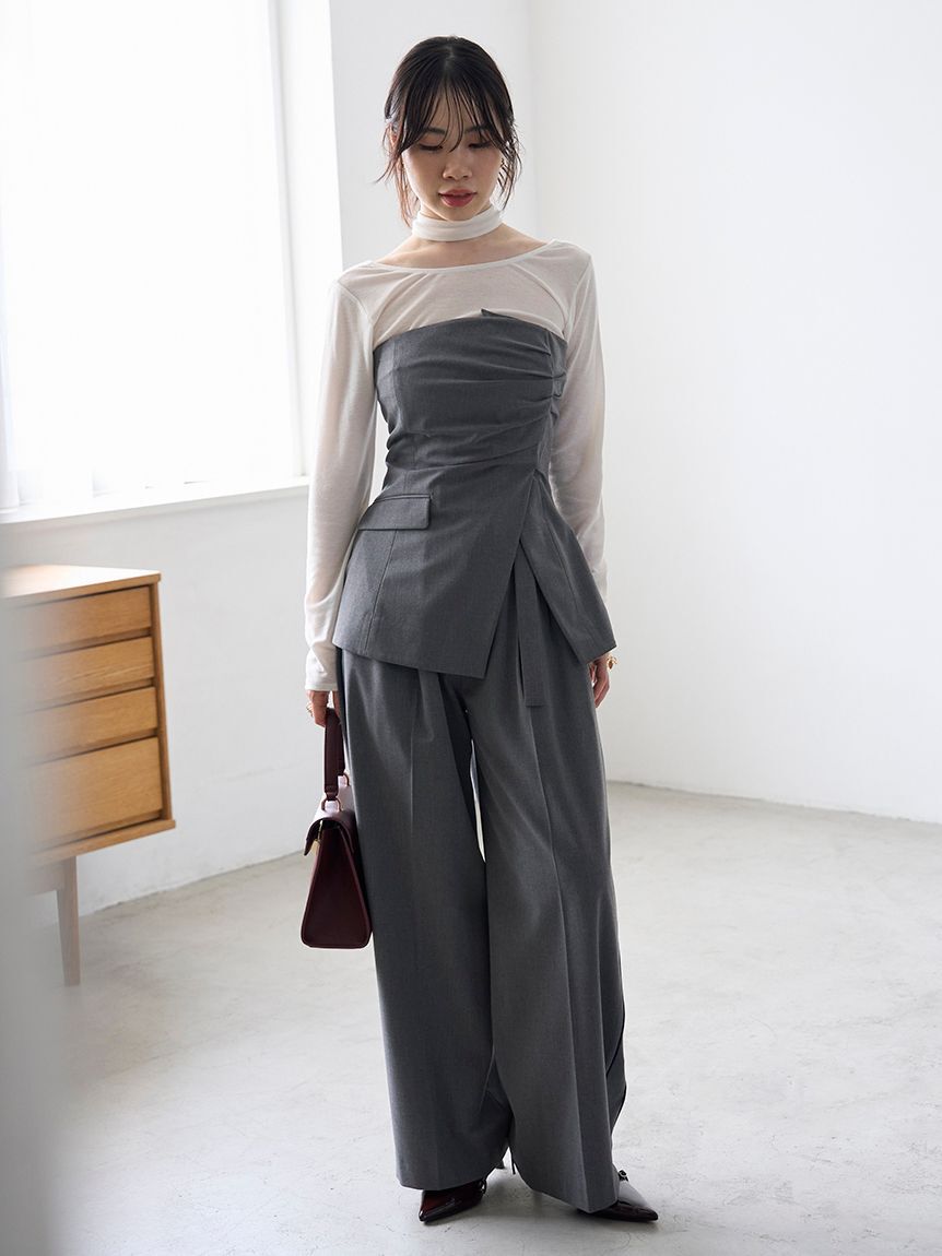 LILY BROWN Lingerie「【LILY BROWN Lingerie】バンドゥ付き2wayボディスーツ」|インナー|