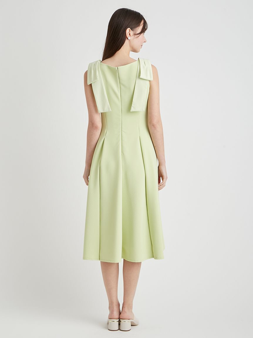 CELFORD「【多機能素材】ラッシュガードショルダーリボンワンピース」|ワンピース|