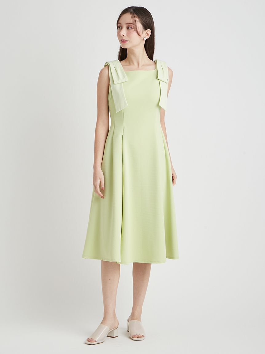 CELFORD「【多機能素材】ラッシュガードショルダーリボンワンピース」|ワンピース|MNT